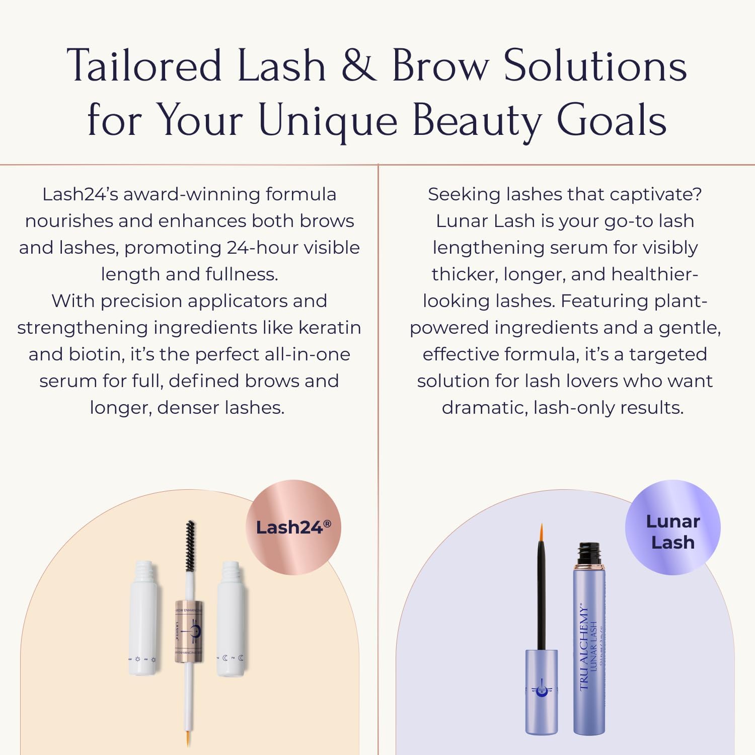 Tru Alchemy Lash24 Dual Formula Eyelash and Eyebrow Serum 2-Month Supply - Image 8