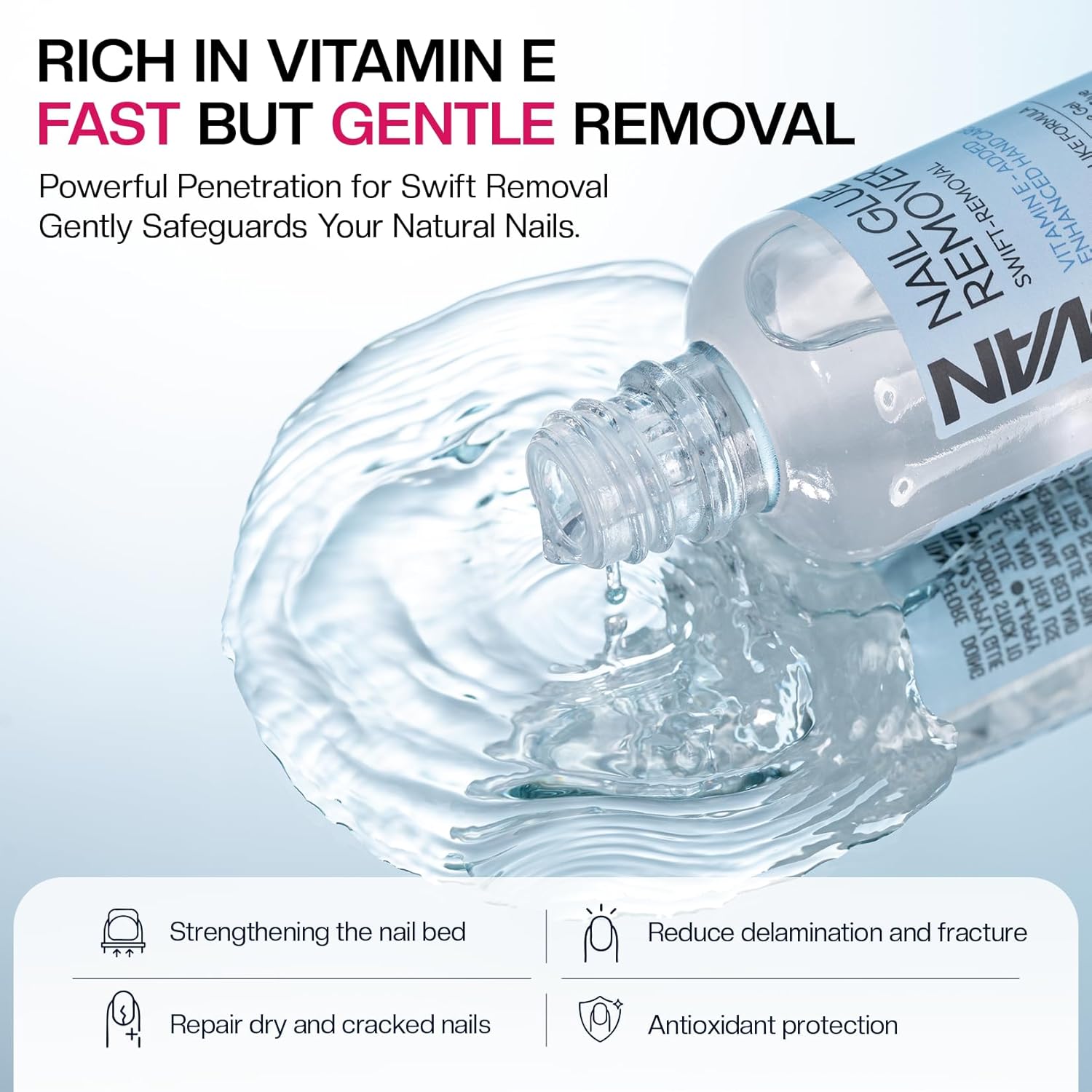 Morovan 50ML Gentle & Fast-Acting Nail Glue Remover for Press On Nails - Image 4