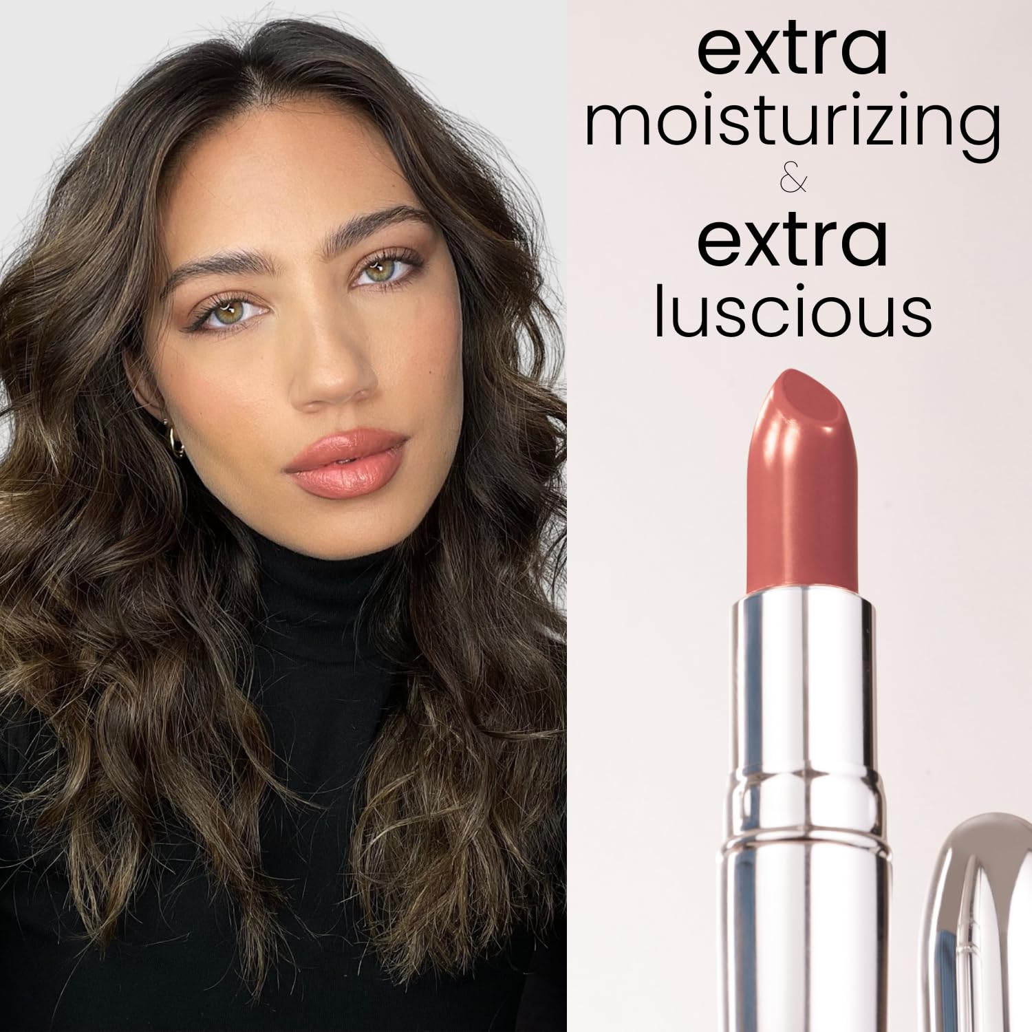 Nude Envie Creamy Lipstick 0.12 oz Velvety Texture Long-Lasting Finish - Image 3