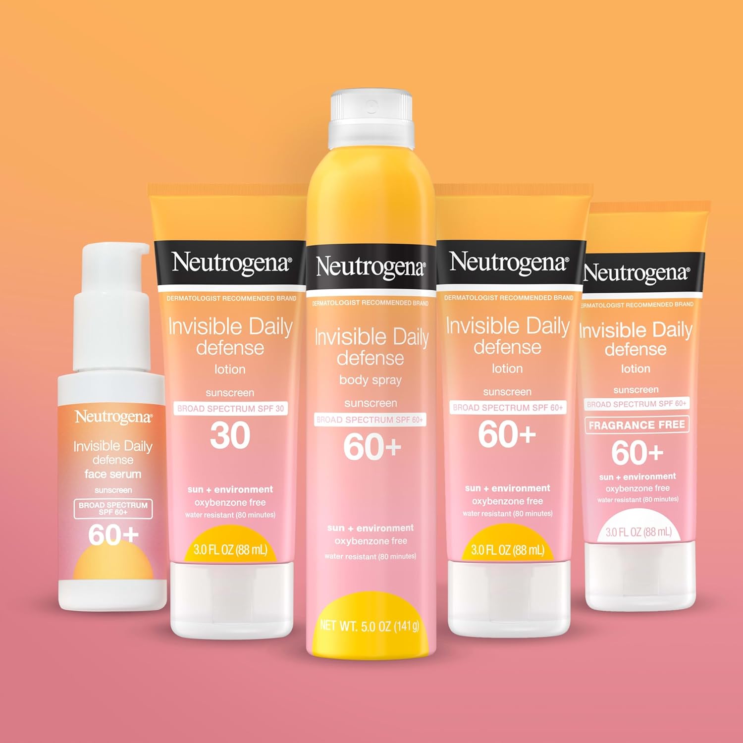 Neutrogena Invisible Daily Defense SPF 60 Fragrance-Free Sunscreen Lotion 3.0 oz Water-Resistant - Image 7