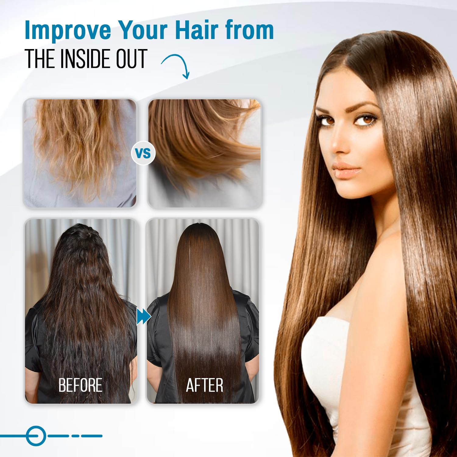 Torrano Cream Nano Keratin Hair Treatment 16.9 Fl.oz Formaldehyde Free Straightening - Image 8