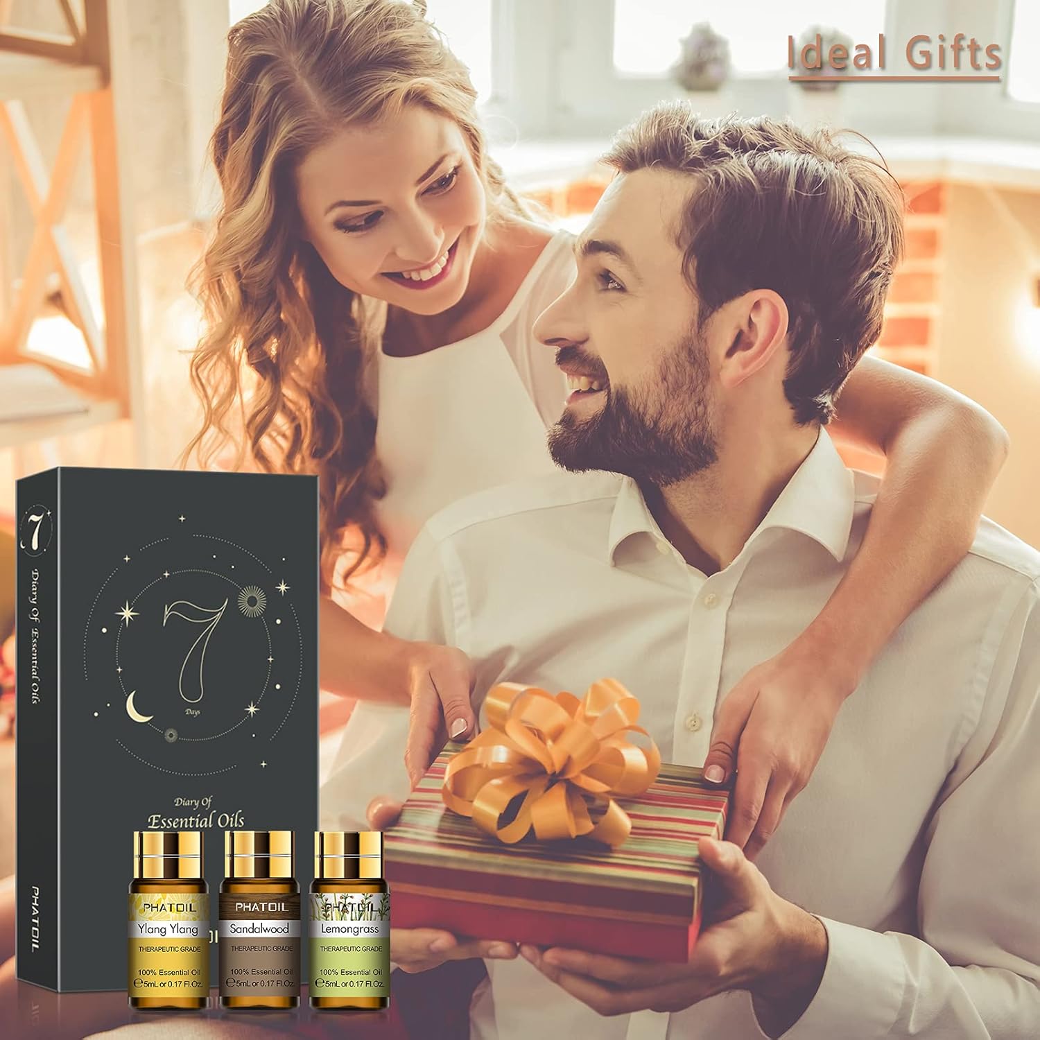 15 x 5ml Pure Aromatherapy Essential Oils Gift Set for Skin Hair Bath - Image 7