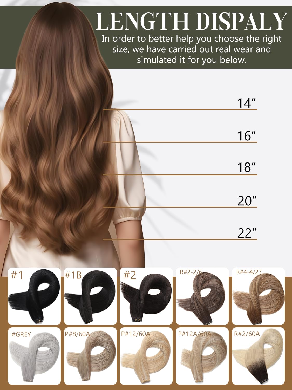 Loxxy Genius 18 Inch Ombre Ash Blonde to Platinum Human Hair Weft Extensions 50g - Image 4