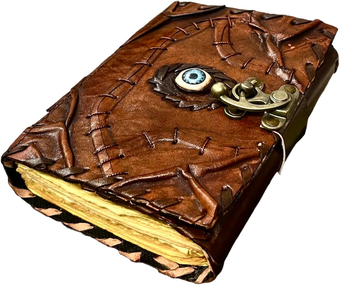 Hocus Pocus Authentic Book of Spells with Lock Halloween Decor Witchy Gifts - Image 6