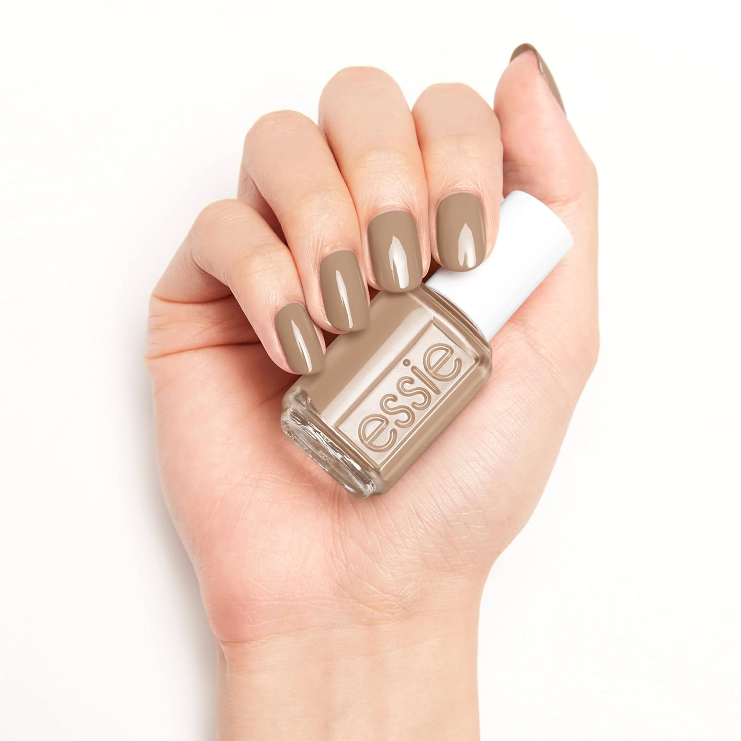 Essie Vegan Nail Polish Hike It Up Midtone Neutral Tan 0.46 oz - Image 9