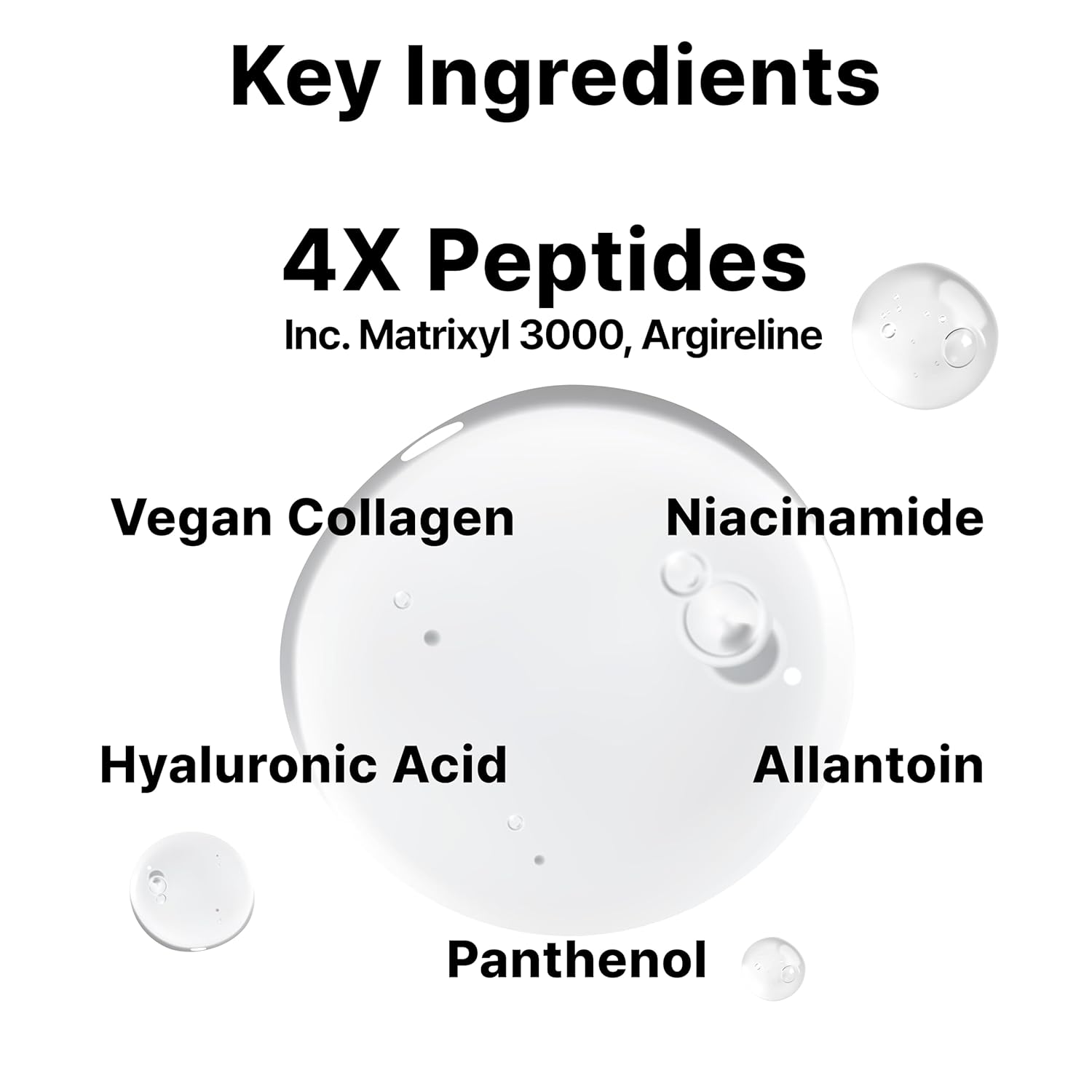 **Matrixyl 3000 Argireline Vegan Collagen Multi Peptide Complex Serum 1 Fl Oz** - Image 4