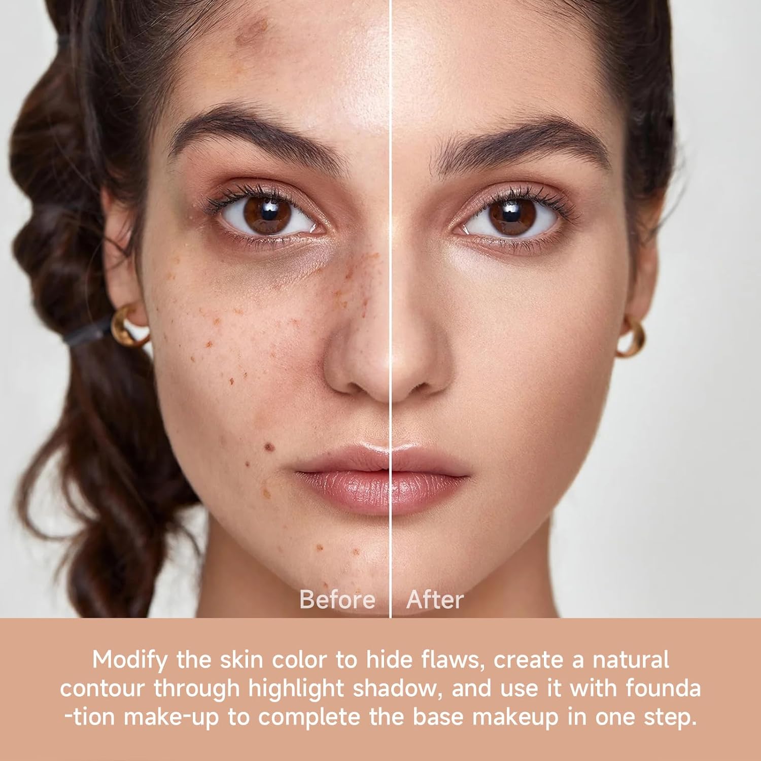 12 Shade Creamy Full Coverage Concealer Palette for Flawless Complexion - Image 6