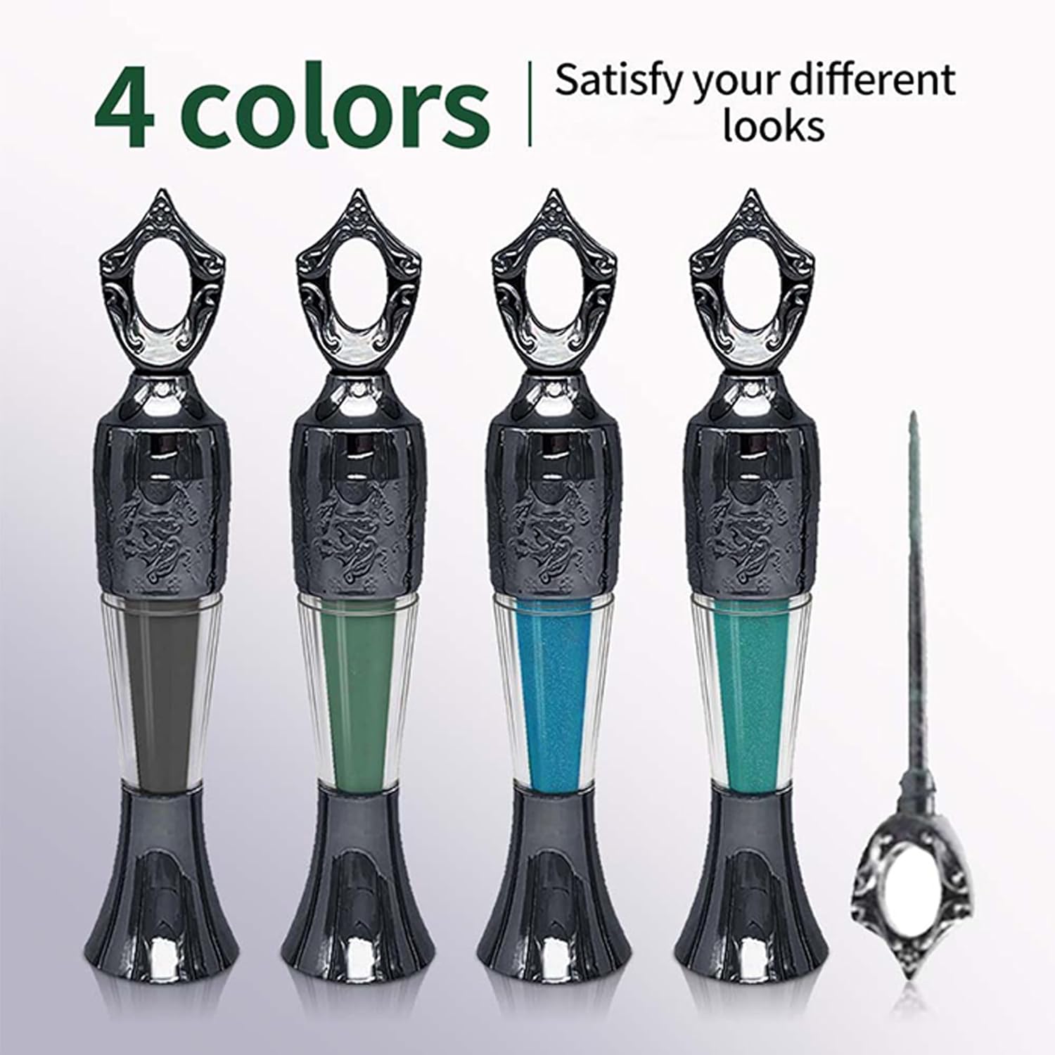 Long-Wearing #01 Black Powder Eyeliner for Women, Smudge-Proof, Easy Application - Image 6