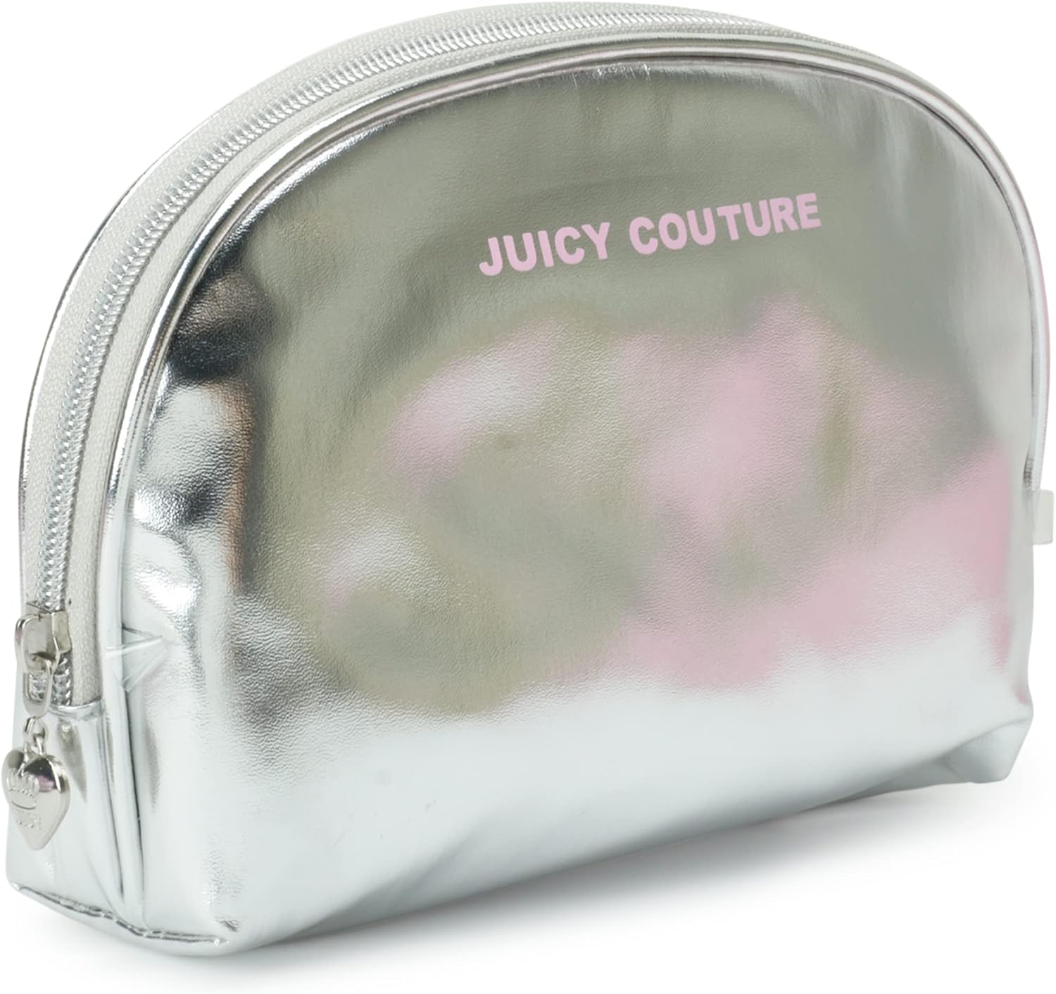 Juicy Couture Women's Pink Sparkle 4-Piece Cosmetic Travel Bag Set - Image 6