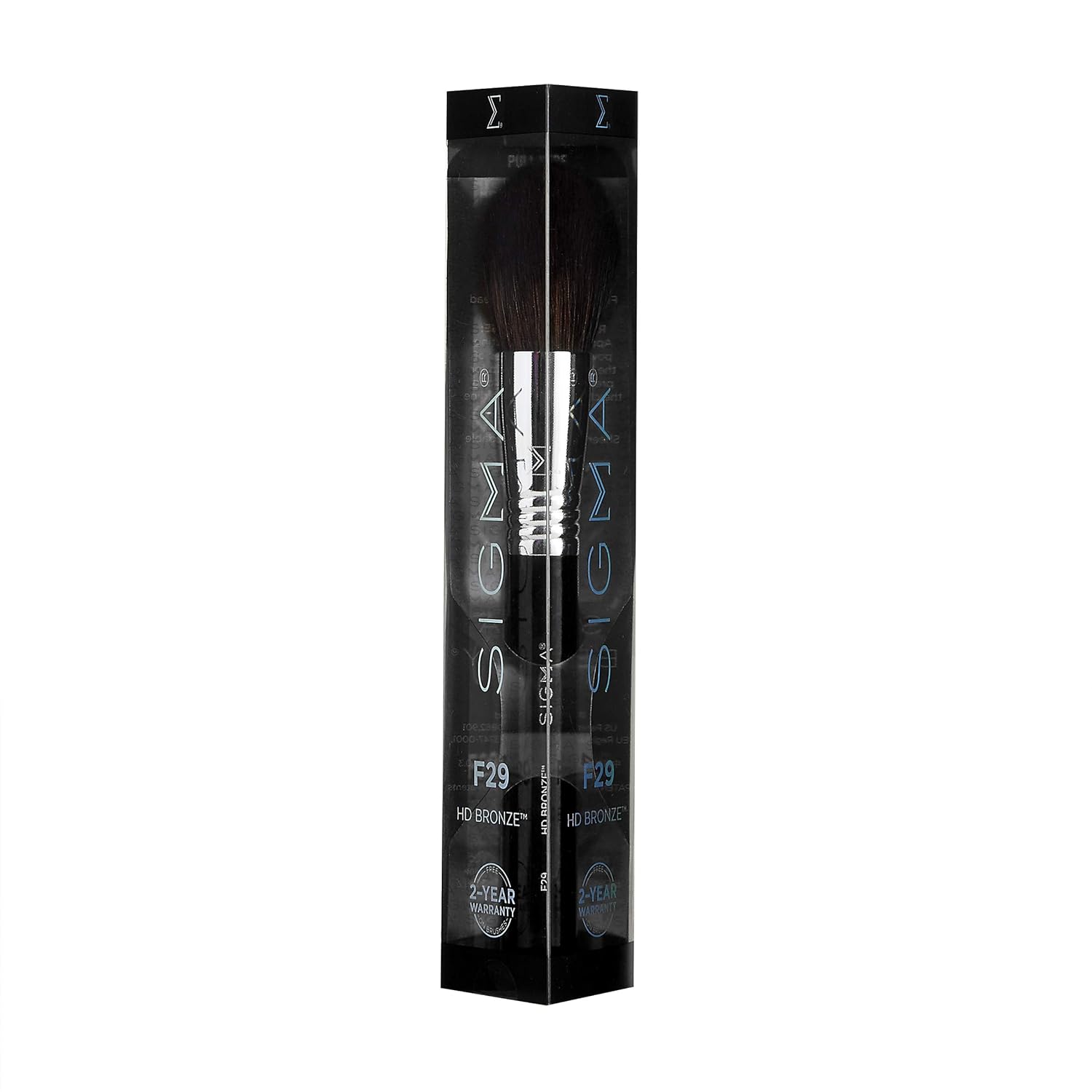 Sigma Beauty F29 Tapered HD Bronzer Brush with Soft Synthetic Fibers - Image 7