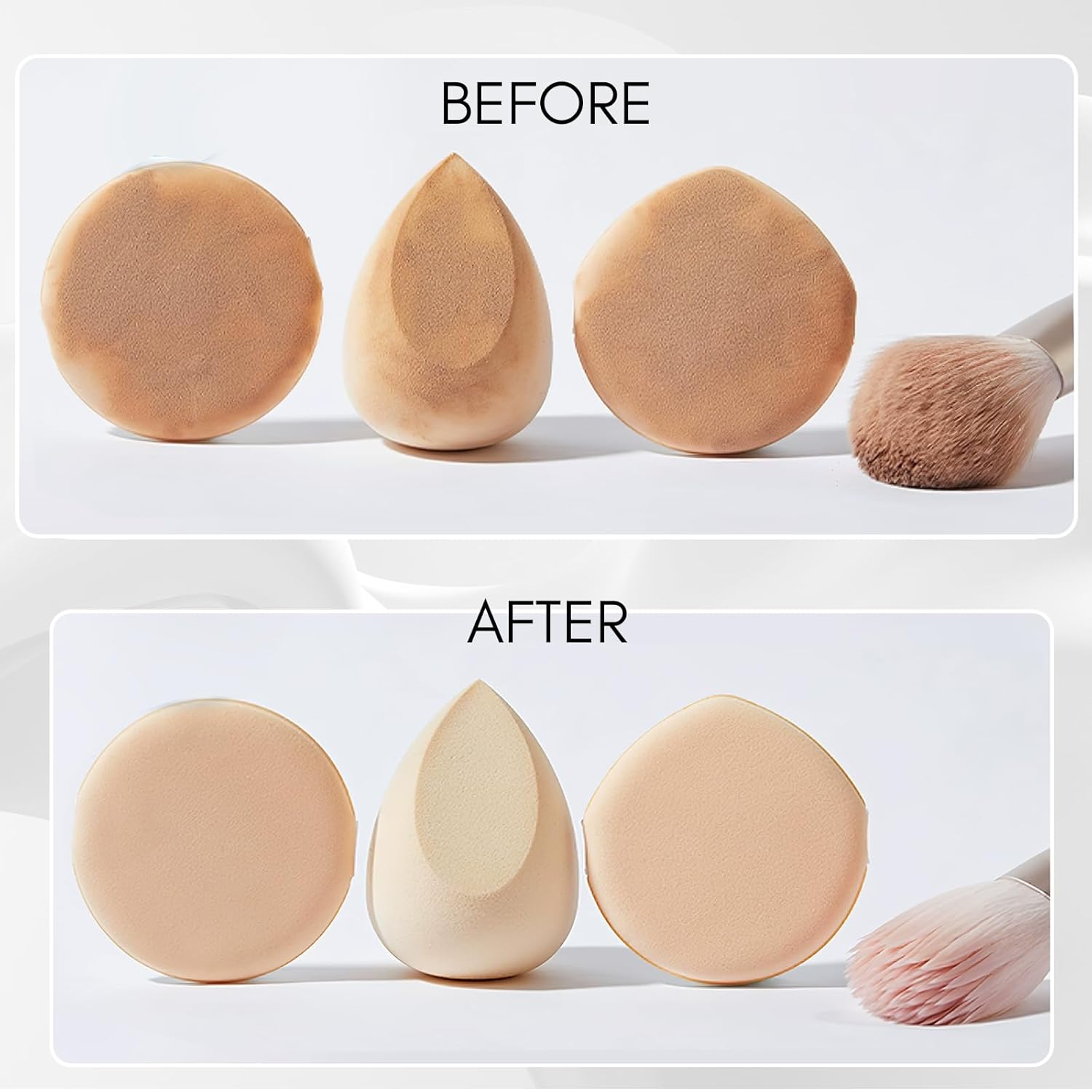 Makartt Hypoallergenic Makeup and Nail Brush Cleaner Solution 2.02 fl oz - Image 2
