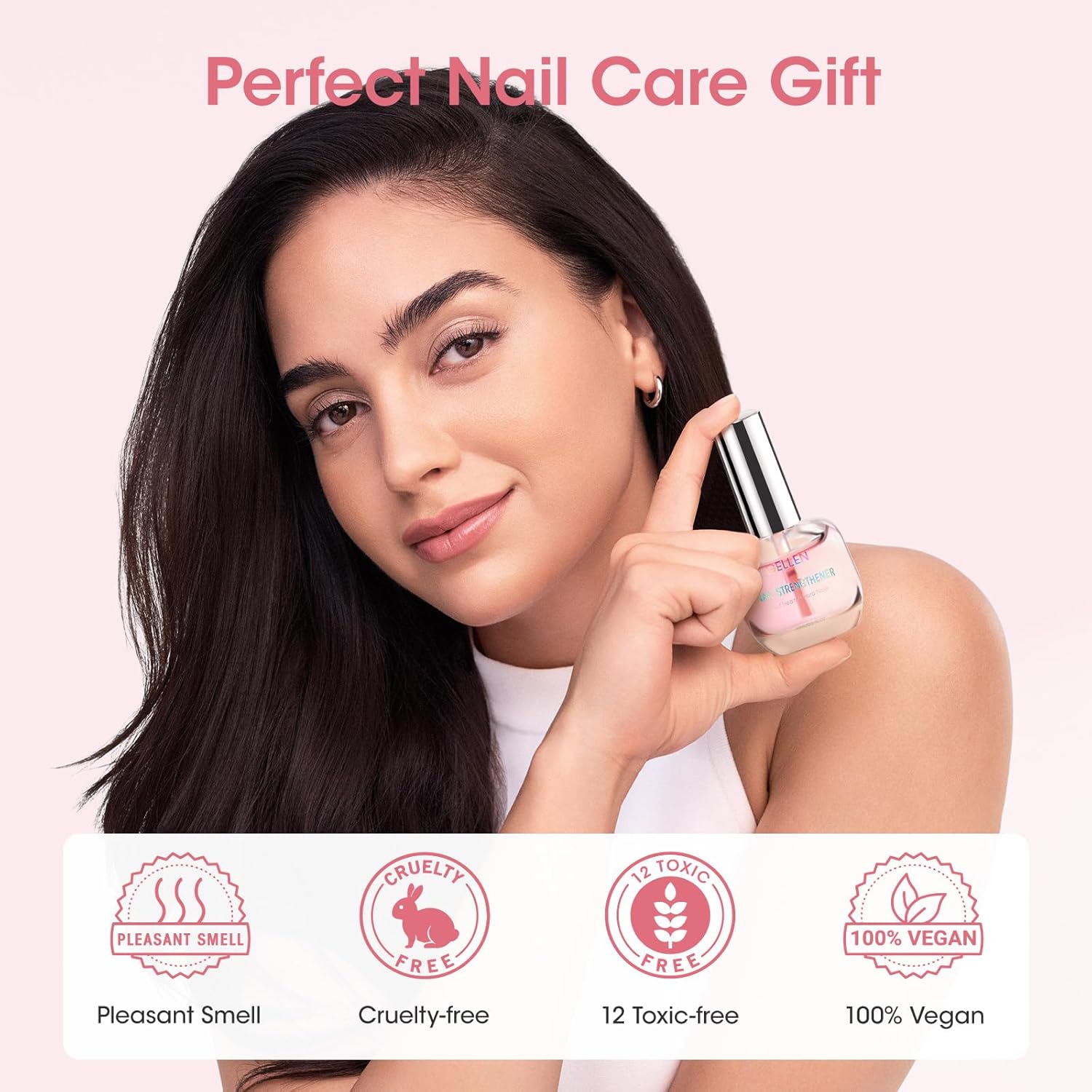 Gellen 15ml Sakura Scent 4-in-1 Nail Strengthener Serum for Thin Damaged Nails - Image 8