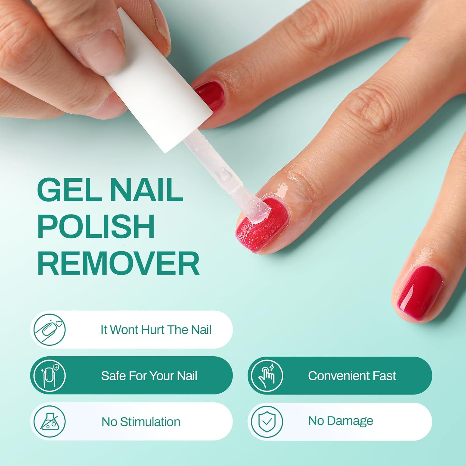 Professional 15ML Gel Nail Polish Remover Fast-Acting Formula for Quick Removal - Image 7