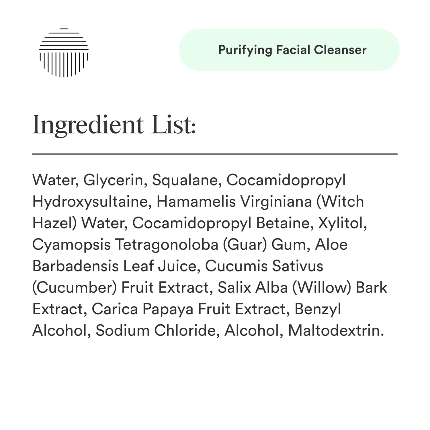 Gentle Purifying Facial Cleanser for Seborrheic Dermatitis Relief - 4 oz Bottle - Image 2