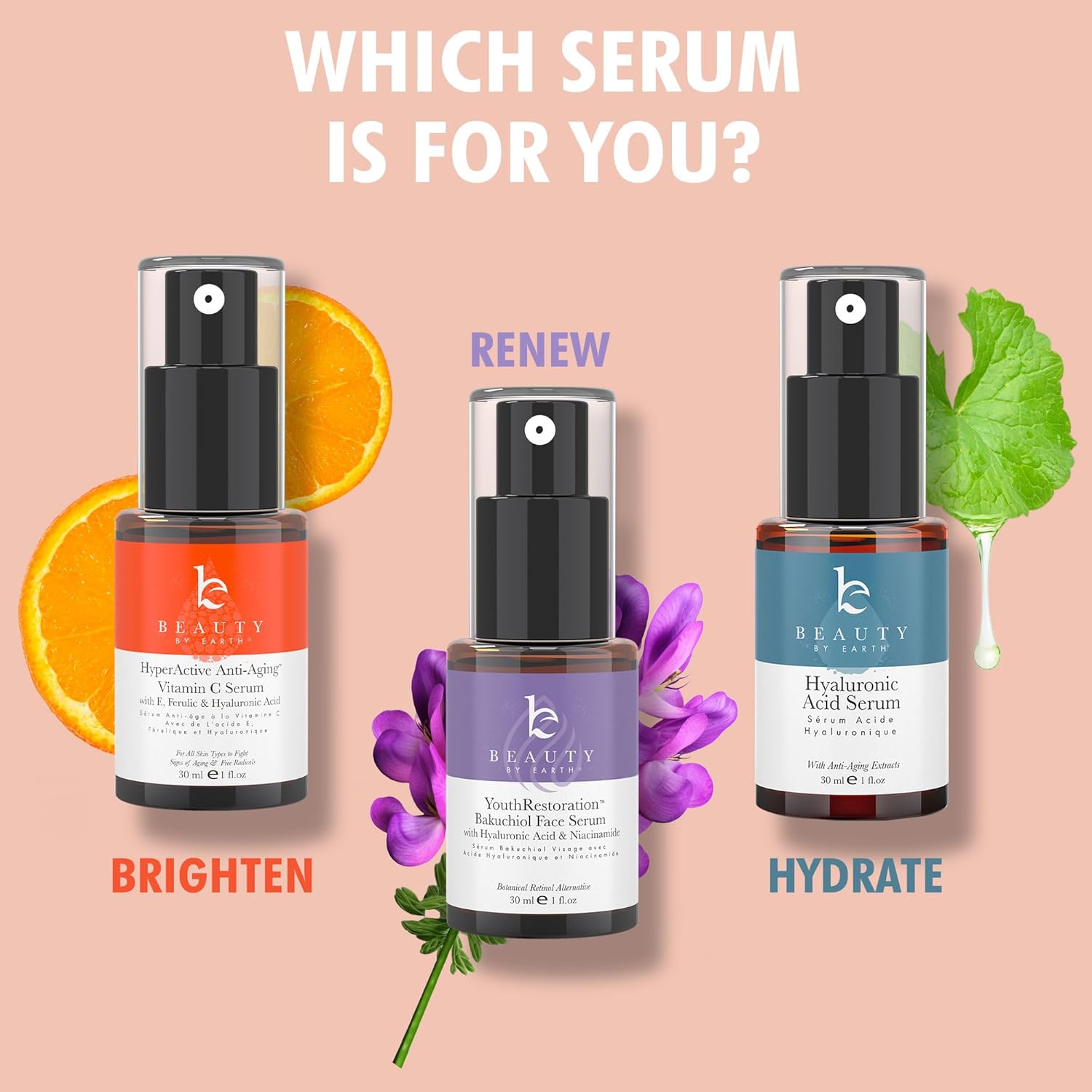 Bakuchiol Serum 1 oz Vegan Cruelty-Free Bio Retinol Alternative for Smooth Skin and Reduced Fine Lines - Image 6