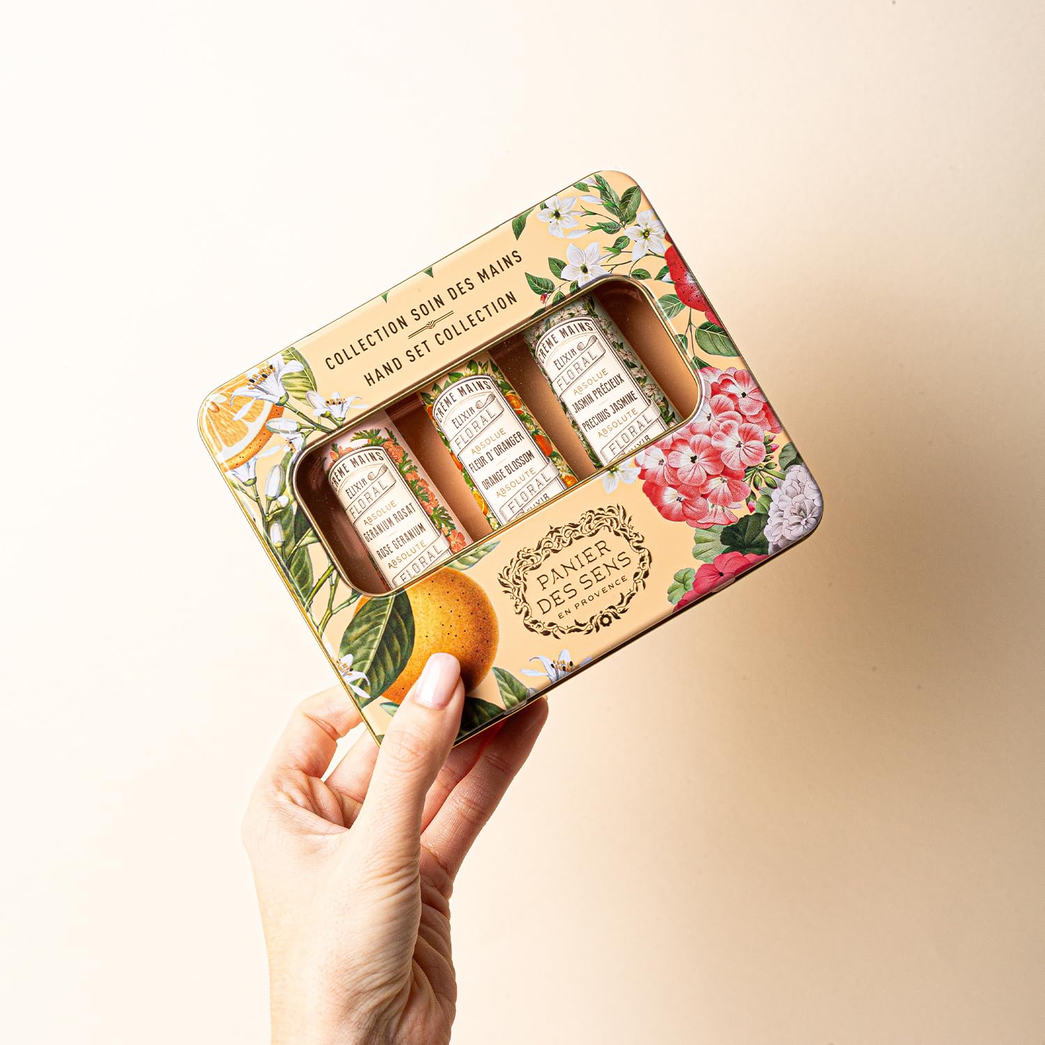 Panier des Sens Mini Natural Hand Cream Set 3x1 Floz for Women - Image 2