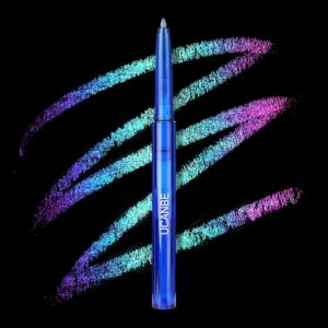 UCANBE Chameleon Eyeshadow & Eyeliner Gel Pencil-Multichrome Shifting Colors Metallic Glitter Eye Makeup,Waterproof Long-Lasting Smudge-Proof Multi-Dimensional Color (Teal Green to Rose Magenta)