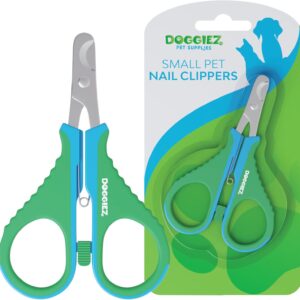 Dog Nail Clippers for Small Dogs, Cat Nail Clipper - Safe for Small Breeds Pet Nail Clippers - Dog Nail Trimmers for Puppy, Prevents Over Cutting of Dog Toenail, Cat Claw - Cat Nail Trimmer for Kitten