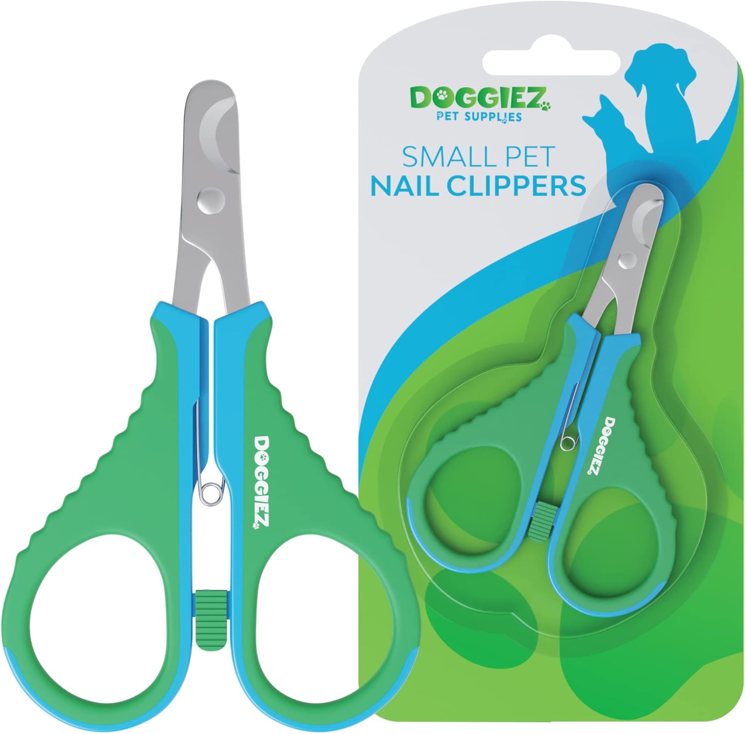 Dog Nail Clippers for Small Dogs, Cat Nail Clipper - Safe for Small Breeds Pet Nail Clippers - Dog Nail Trimmers for Puppy, Prevents Over Cutting of Dog Toenail, Cat Claw - Cat Nail Trimmer for Kitten