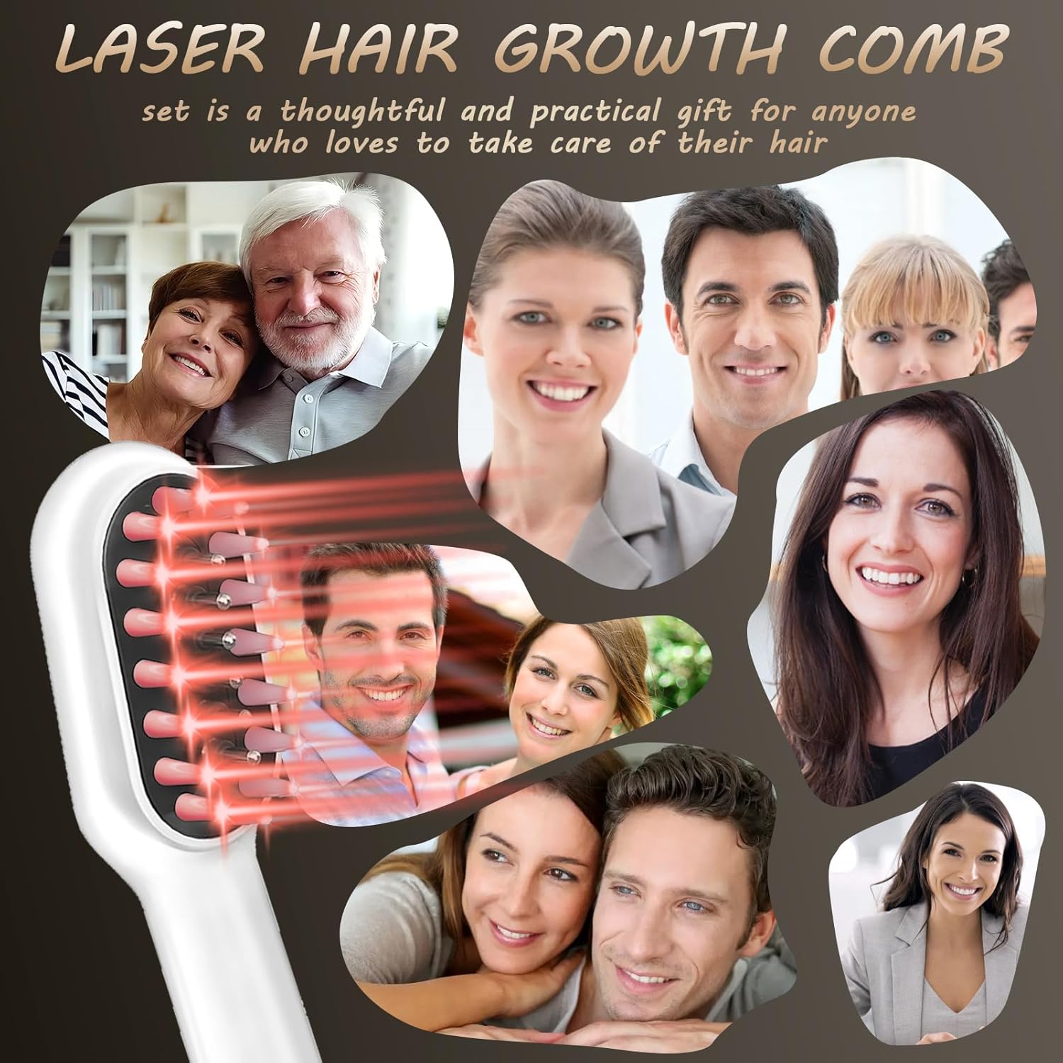 Handheld Laser Hair Growth Comb for Thicker, Healthier Hair Growth - Image 7