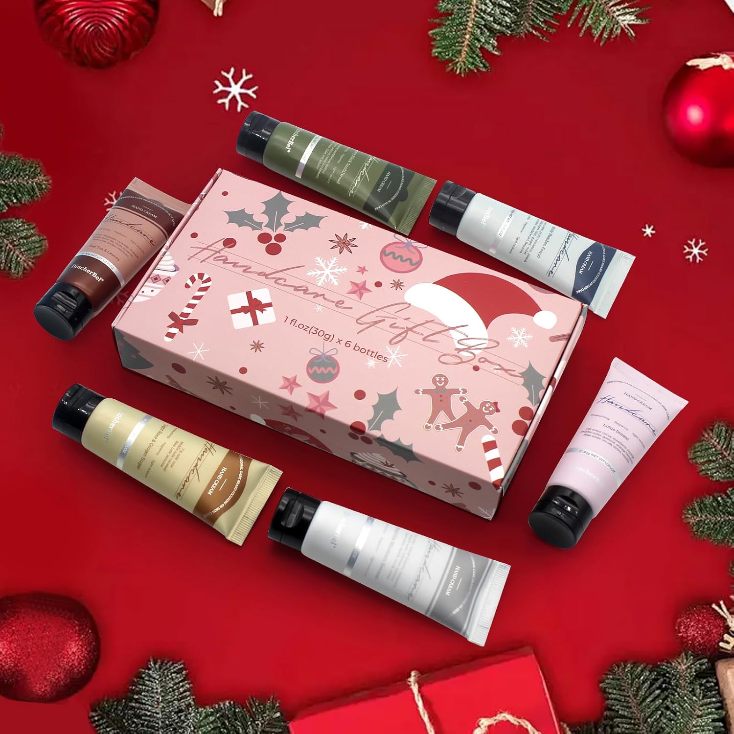 Luxurious Scented Hand Lotion Gift Set, 6 Travel Size Creams for Dry Skin, 1.0 oz Each - Image 6