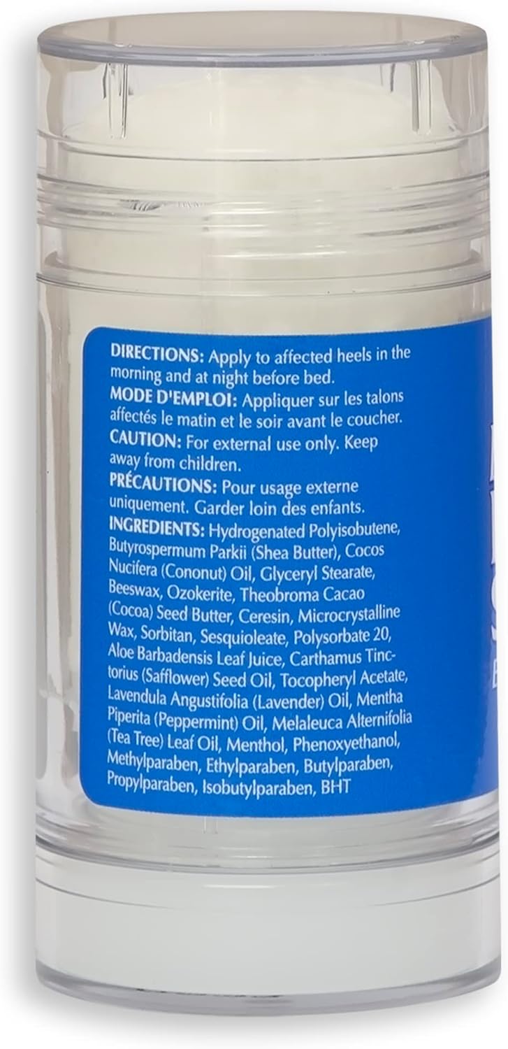 Heel Balm Stick for Dry Cracked Feet Repair with Aloe Vera and Tea Tree Oil, 2.5 oz - Image 7