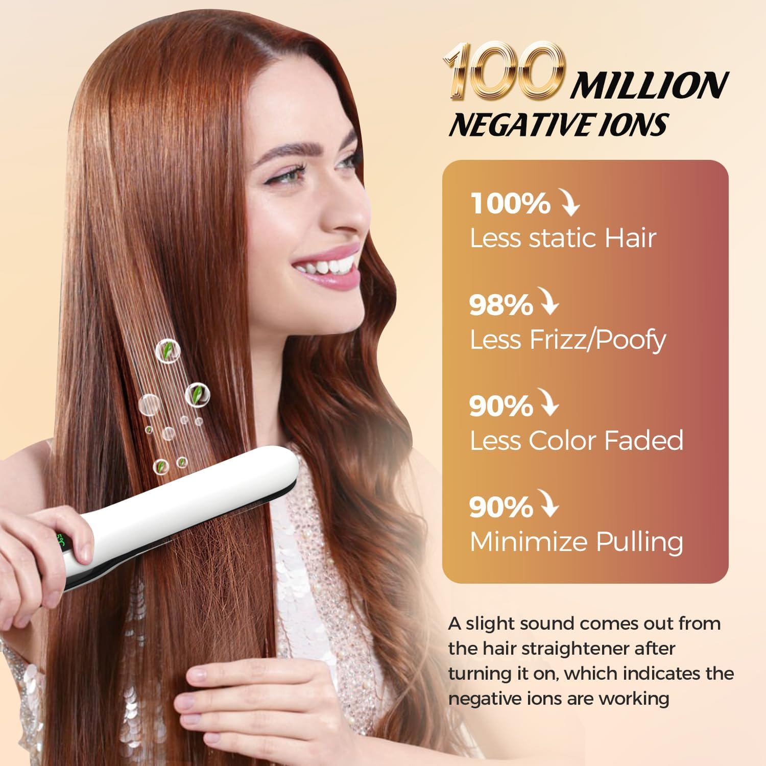SUNMAY Voga Plus Cordless Ceramic Hair Straightener and Curler 2-in-1 Portable USB - Image 2