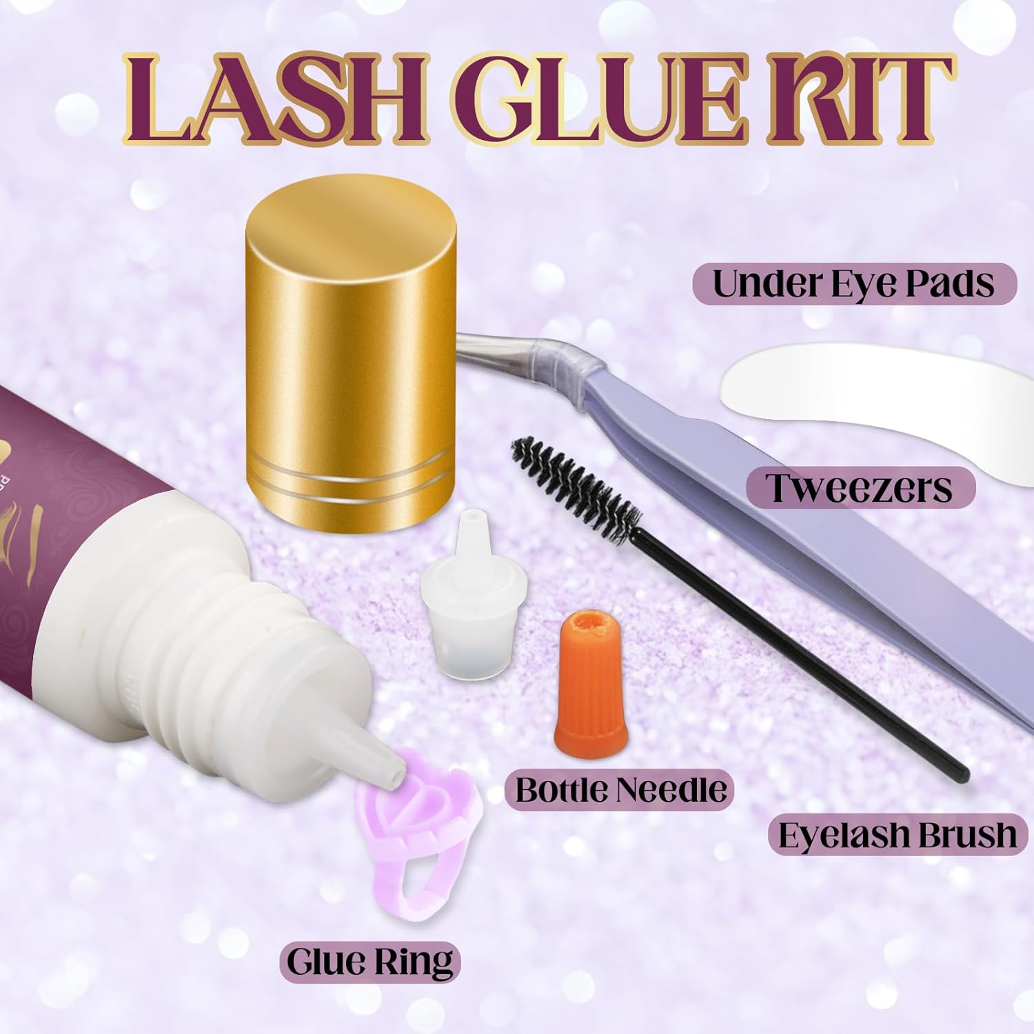 10ml Fume-Free Individual Eyelash Extension Glue 2-4 Second Fast Dry - Image 2
