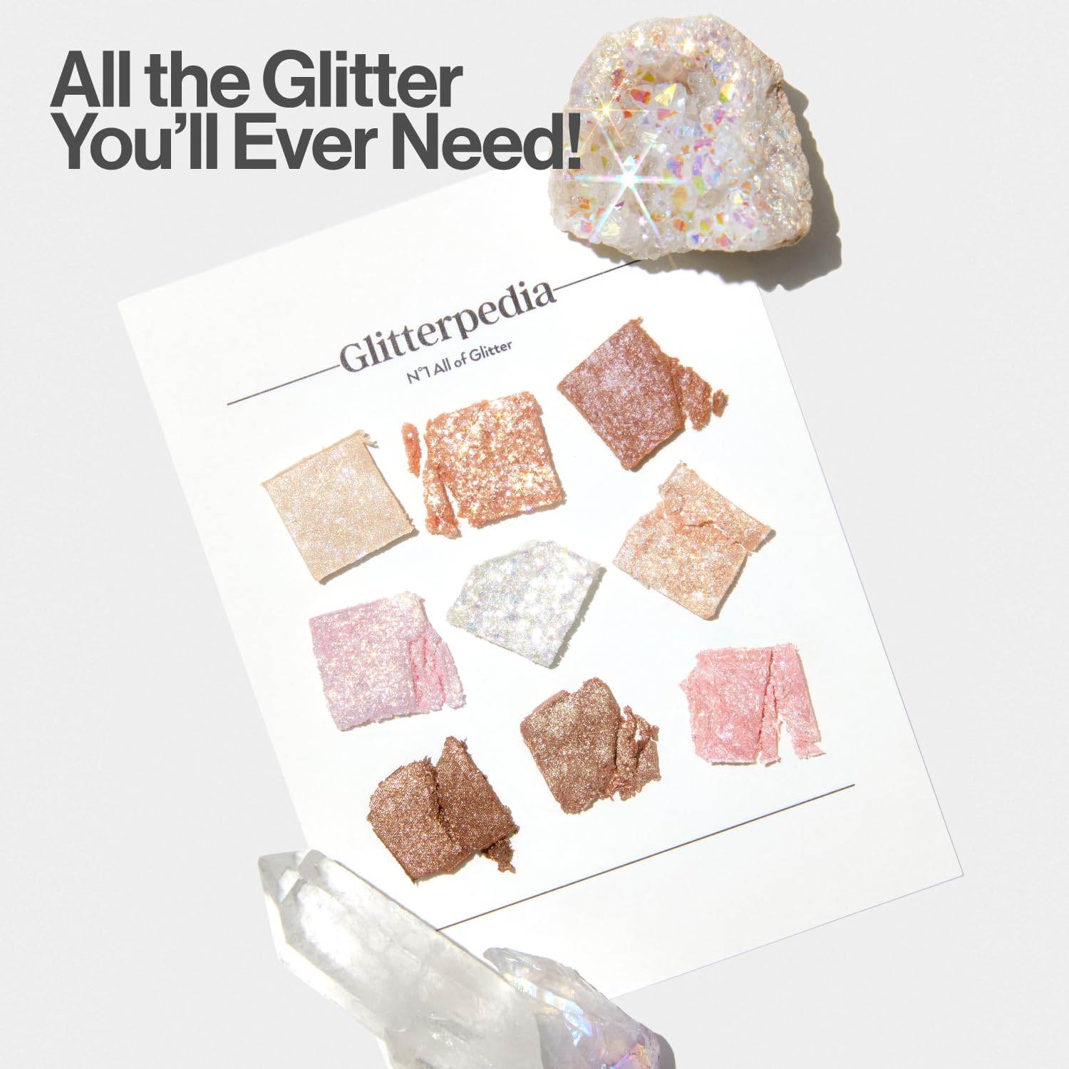 UNLEASHIA Glitterpedia Eye Shadow Palette NO1, 12 Shades Shimmer for All Eye Colors - Image 2