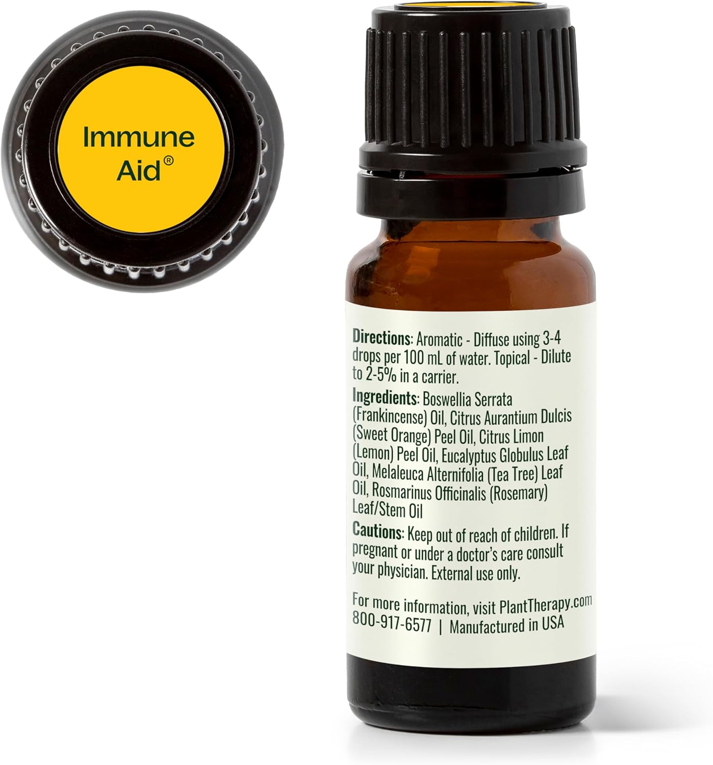Plant Therapy Immune Aid Essential Oil Blend 10mL 100% Pure Undiluted Therapeutic Grade - Image 9