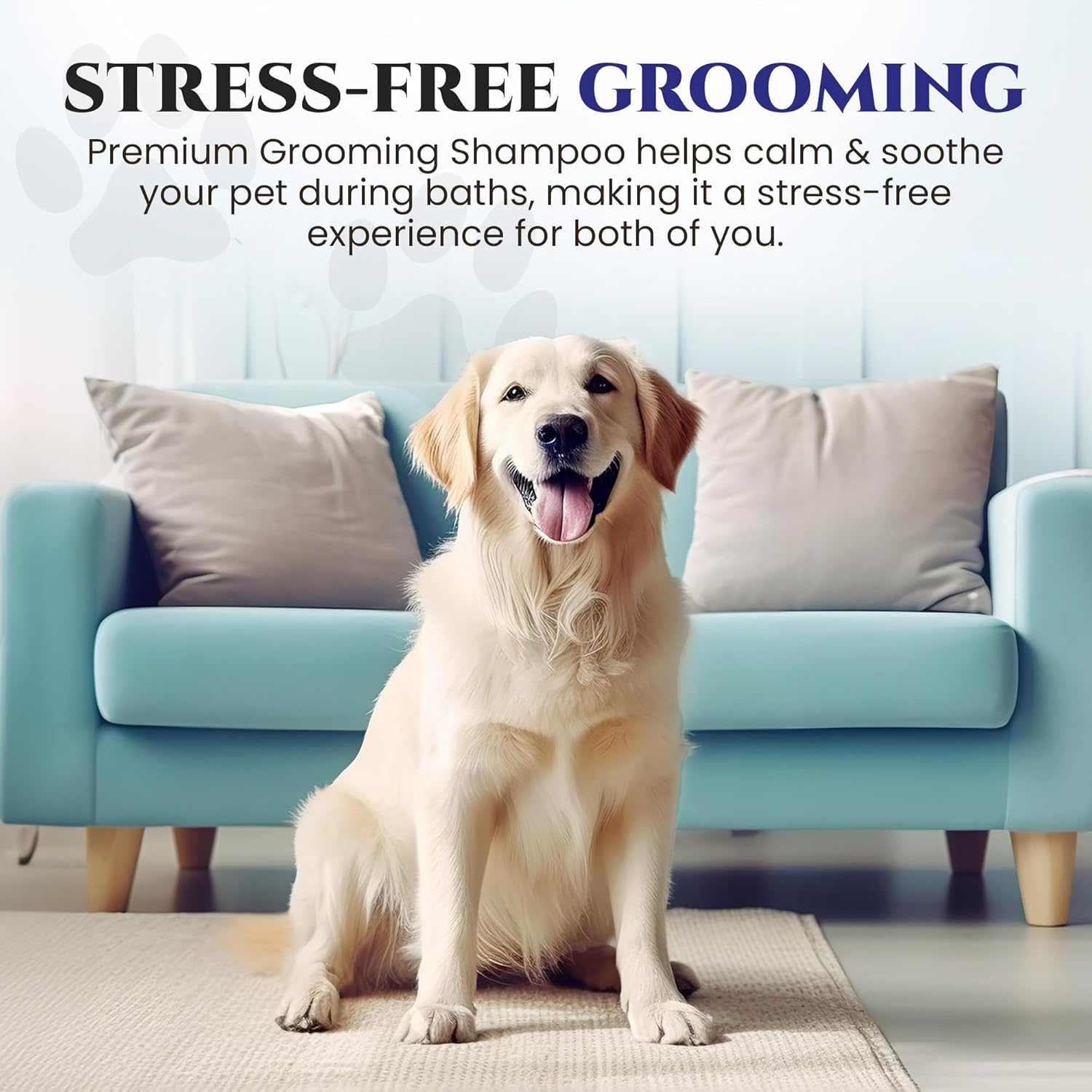 Itchy Skin Relief Dog Shampoo Conditioner and Deodorizing Grooming Spray Set 16oz - Image 3