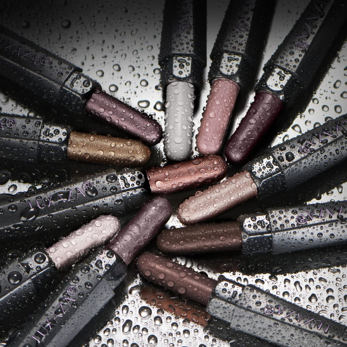 10PCS Waterproof Shimmer Matte Brown Eyeshadow Stick Set for Women - Image 3