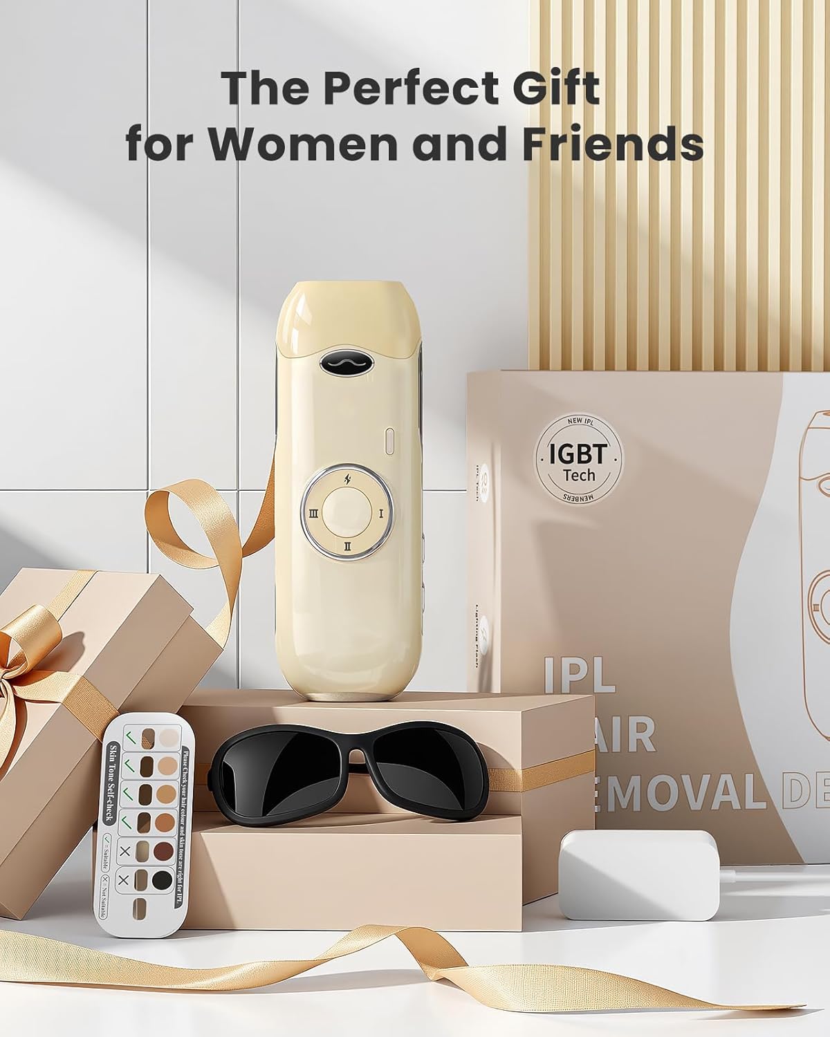 Nearly Painless IPL Laser Hair Removal Device for Home Use, 5.2cm² Area, Effective in 14 Days - Image 6