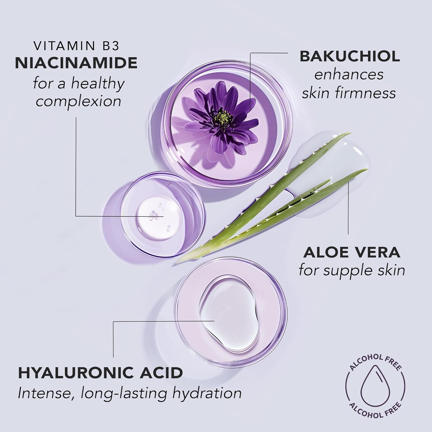 Bakuchiol Face Toner - USA Made with Natural & Organic Ingredients, Skin Toner for Oily and Acne Prone Skin, Spray Toner for Aging Skin, Smoothes Fine Lines & Wrinkles, Face Toner for Women Anti Aging - Image 4