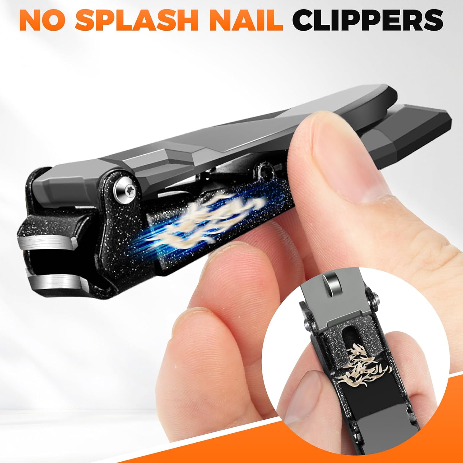 Heavy Duty Nail Clipper Set with Catcher, Ultra Sharp for Men, Women, and Seniors - Image 3