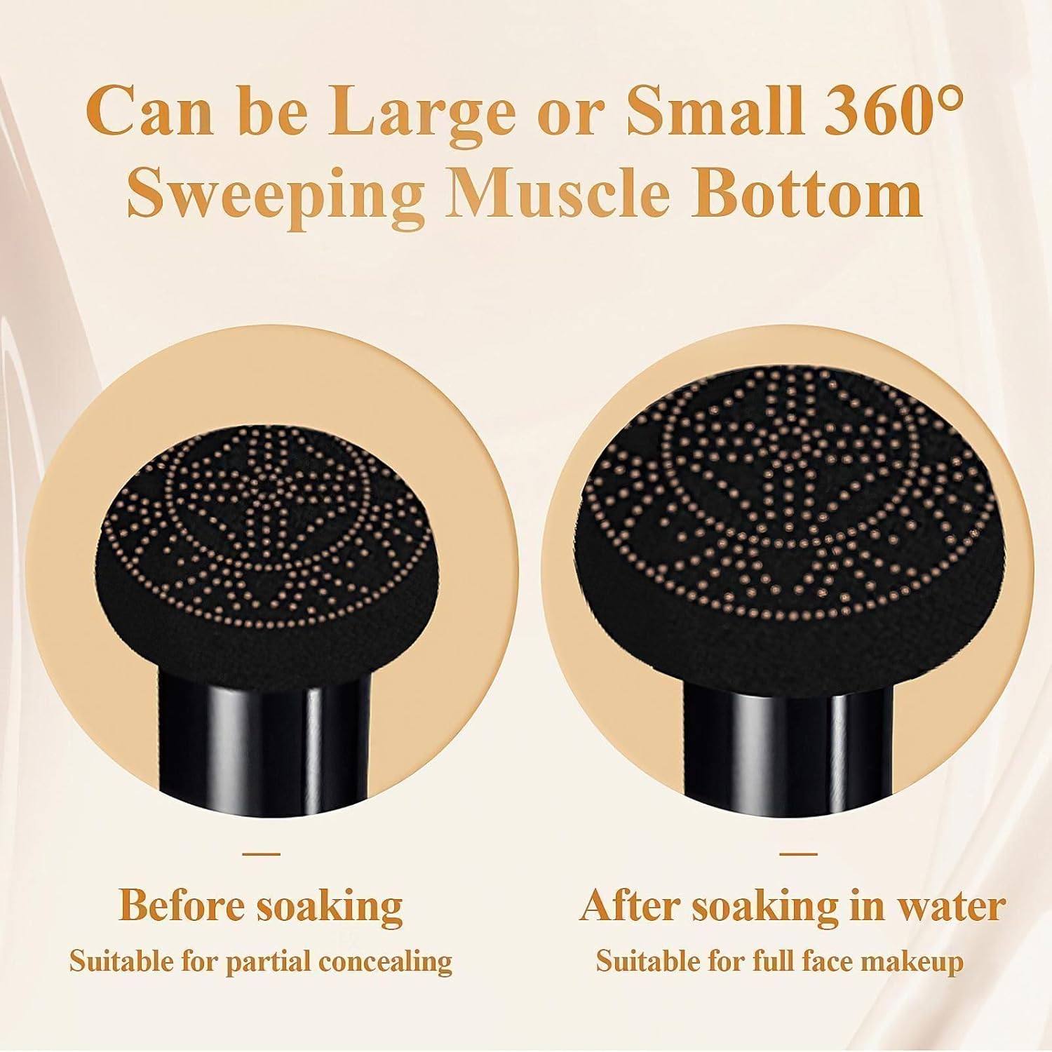 Buff Beige Mushroom Head Air Cushion CC Cream Foundation for Mature Skin 30ml - Image 8