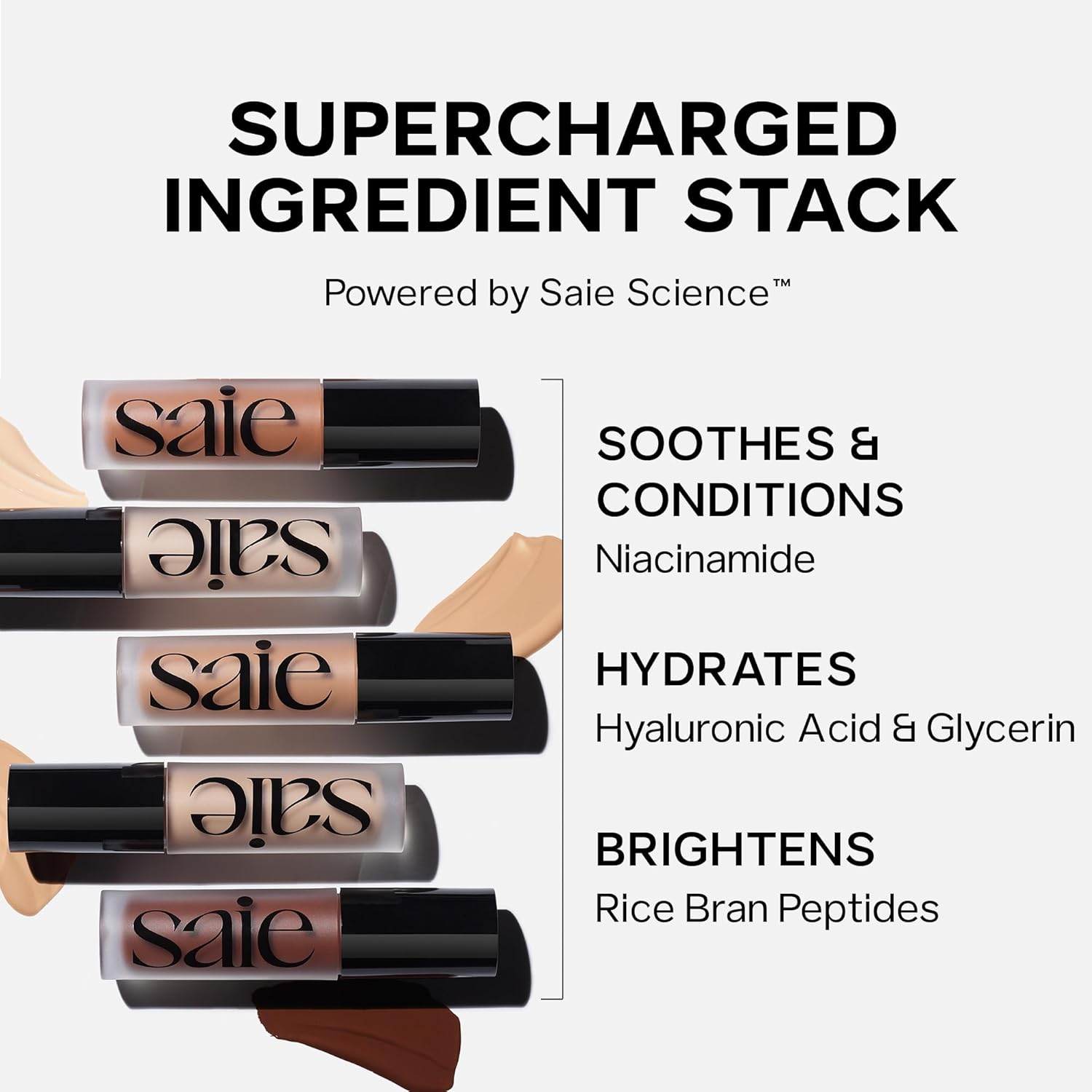 Saie Slip Tint Radiant Cream Concealer 0.17 oz for Dark Circles - Image 7