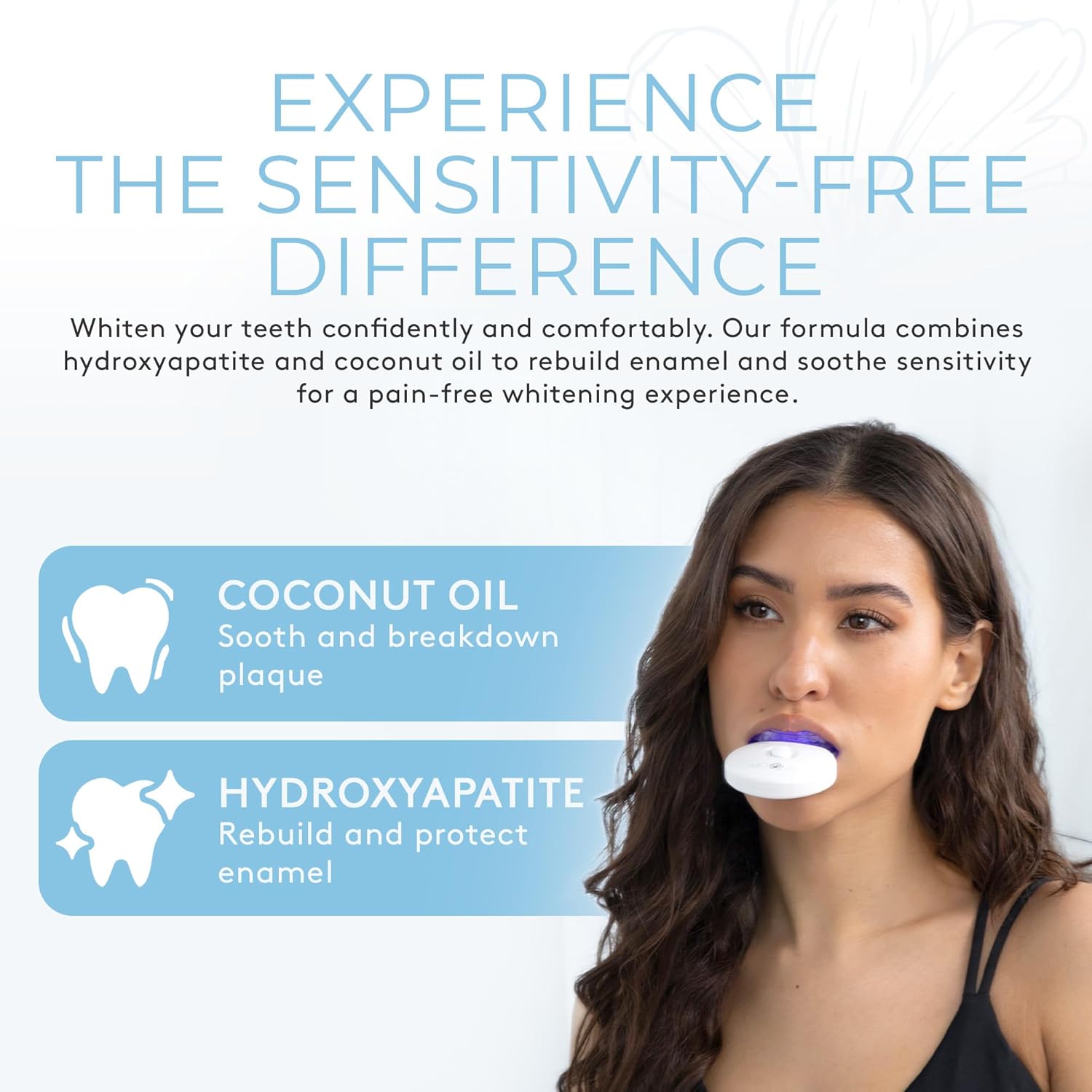 Bloom Teeth Whitening Kit 35% Carbamide Peroxide Gel 5X LED Light 10 Minute Daily No Sensitivity - Image 6