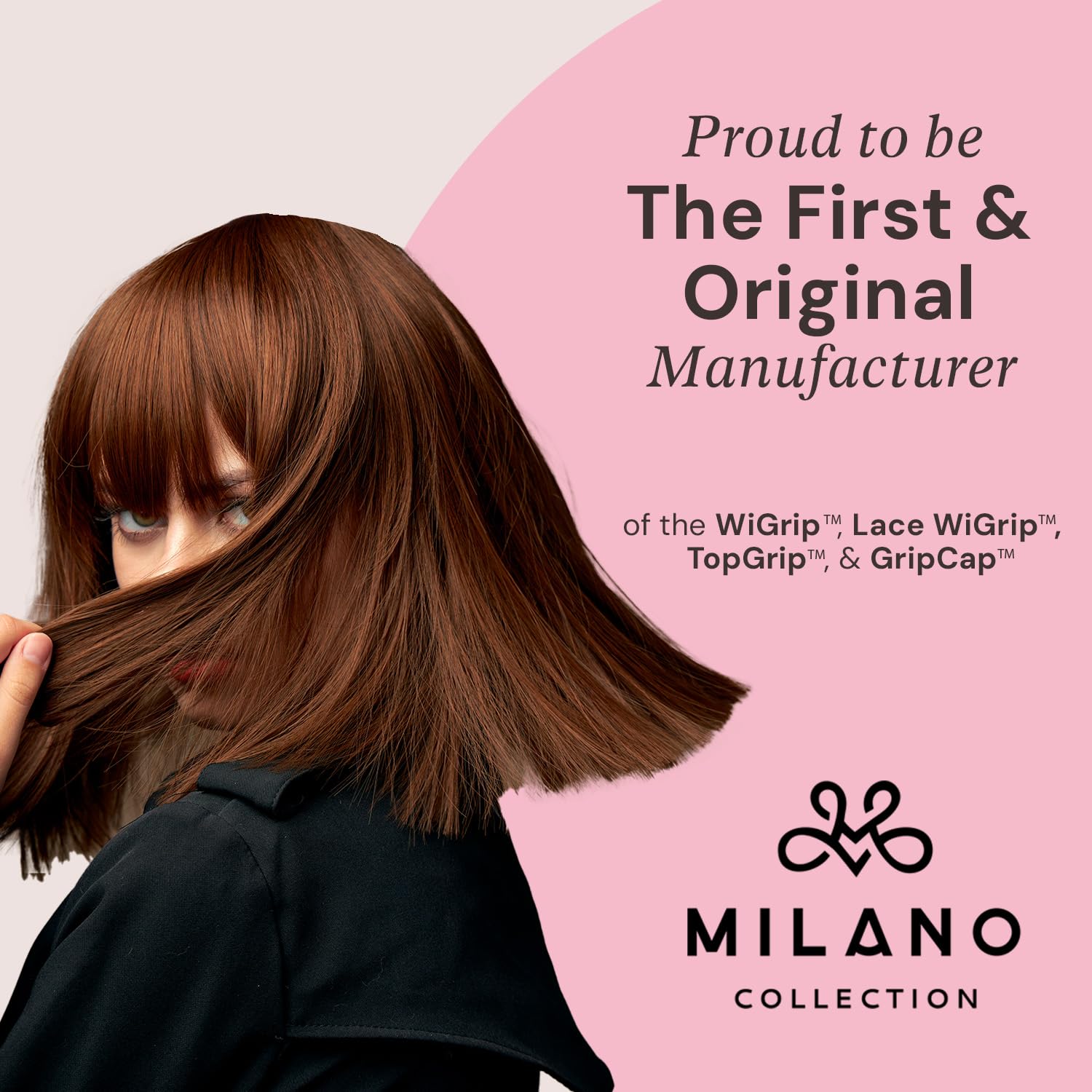 MILANO COLLECTION Adjustable Wig Grip Lace Wig Band - Velvet Comfort Nude 1 Piece - Image 6