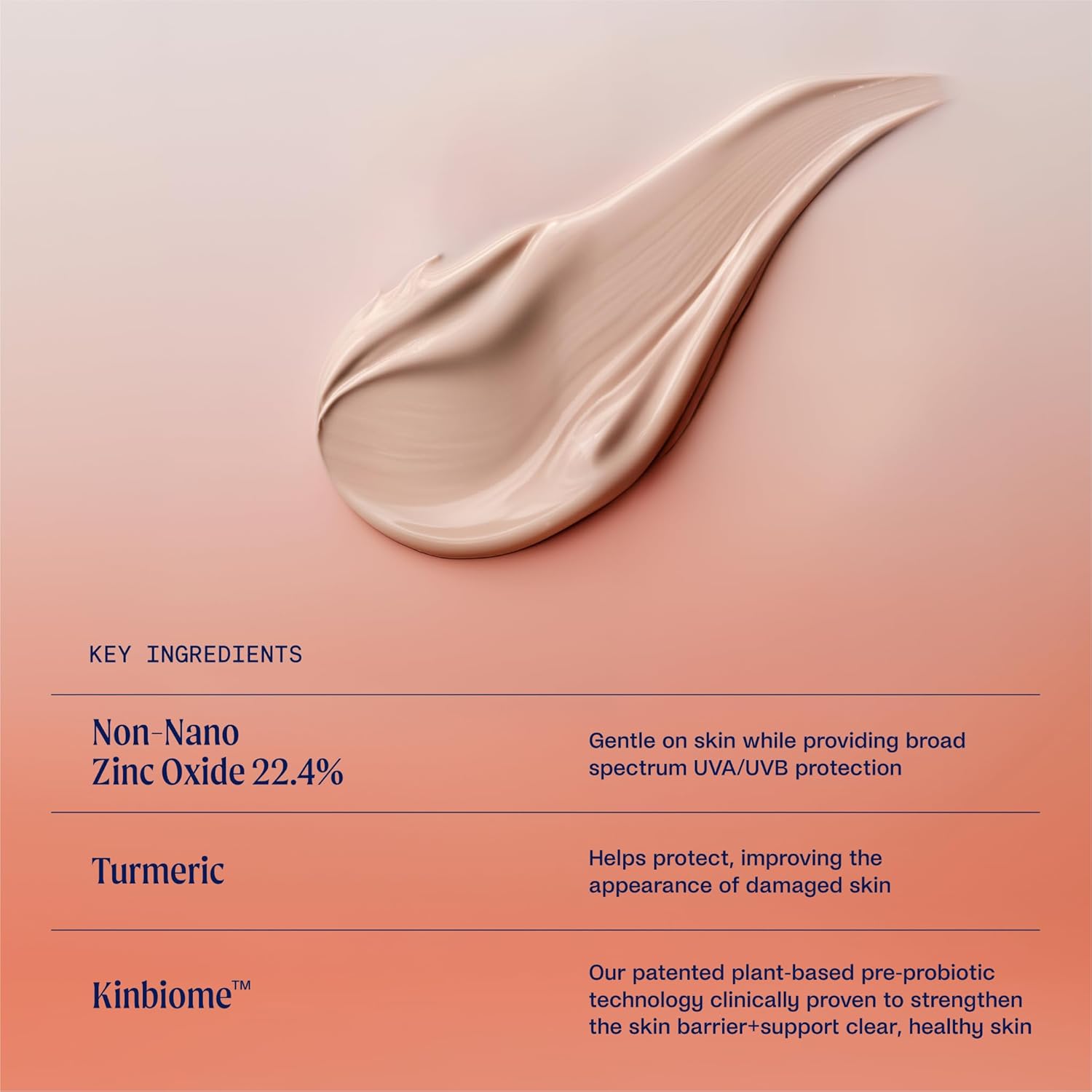 Kinship Zinc Oxide Mineral Sunscreen SPF 32 Sensitive Skin Vegan 3.5 oz - Image 4