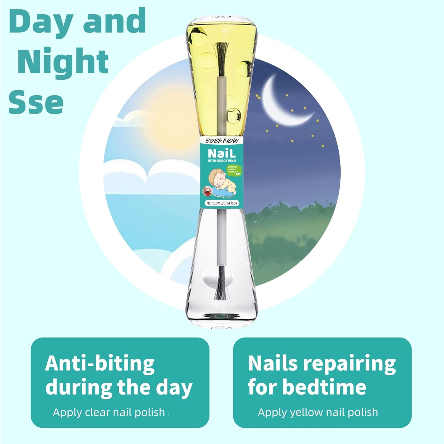 10 ml Nail Biting Treatment for Kids with Bitter Melon Extract to Prevent Biting and Repair Nails - Image 6