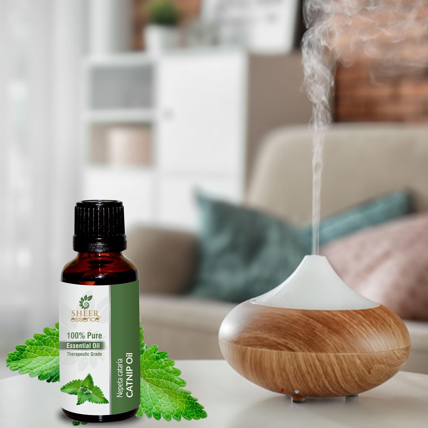 4oz 100% Pure Natural Therapeutic Grade Catnip Essential Oil with Glass Dropper - Image 4