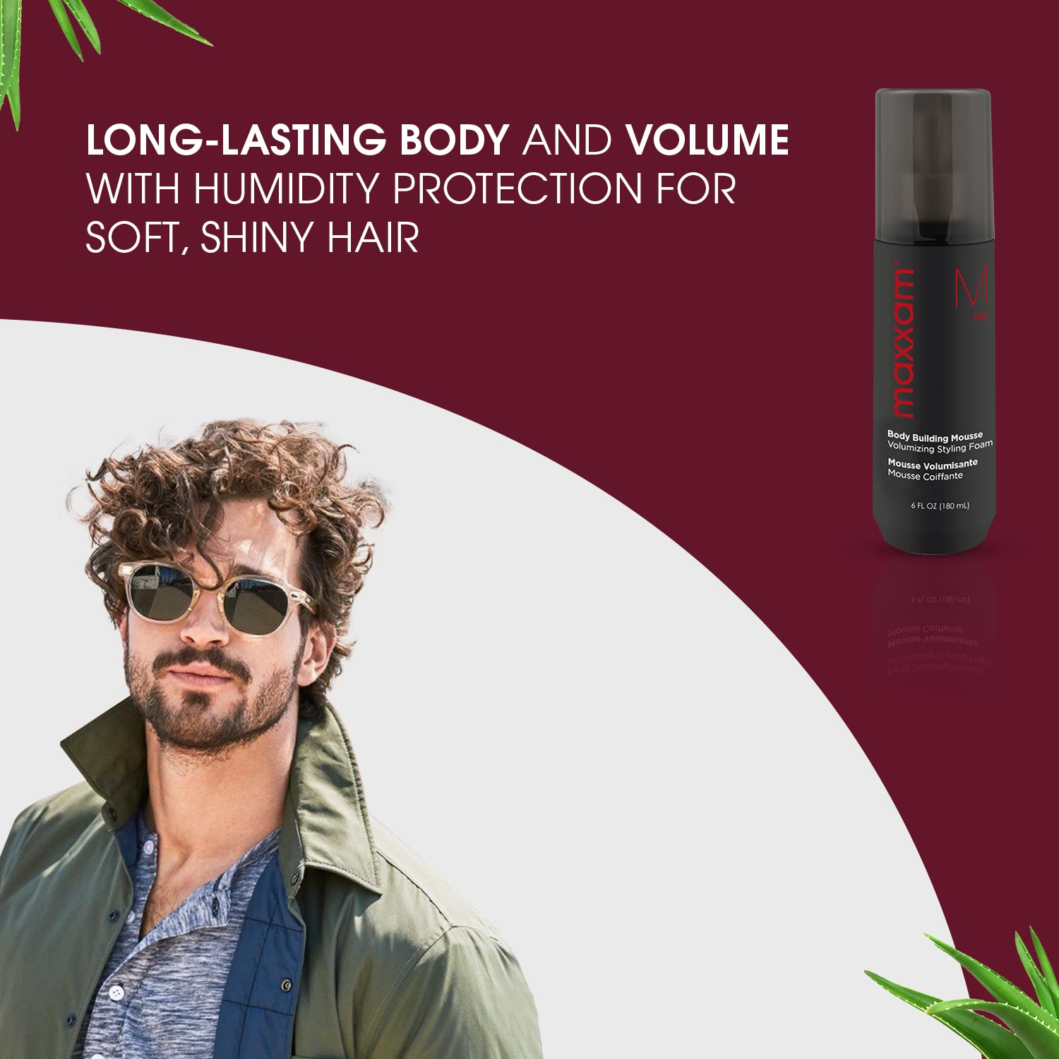 Maxxam Body Building Volumizing Styling Mousse 6 Fl Oz Frizz Control All Hair Types - Image 4