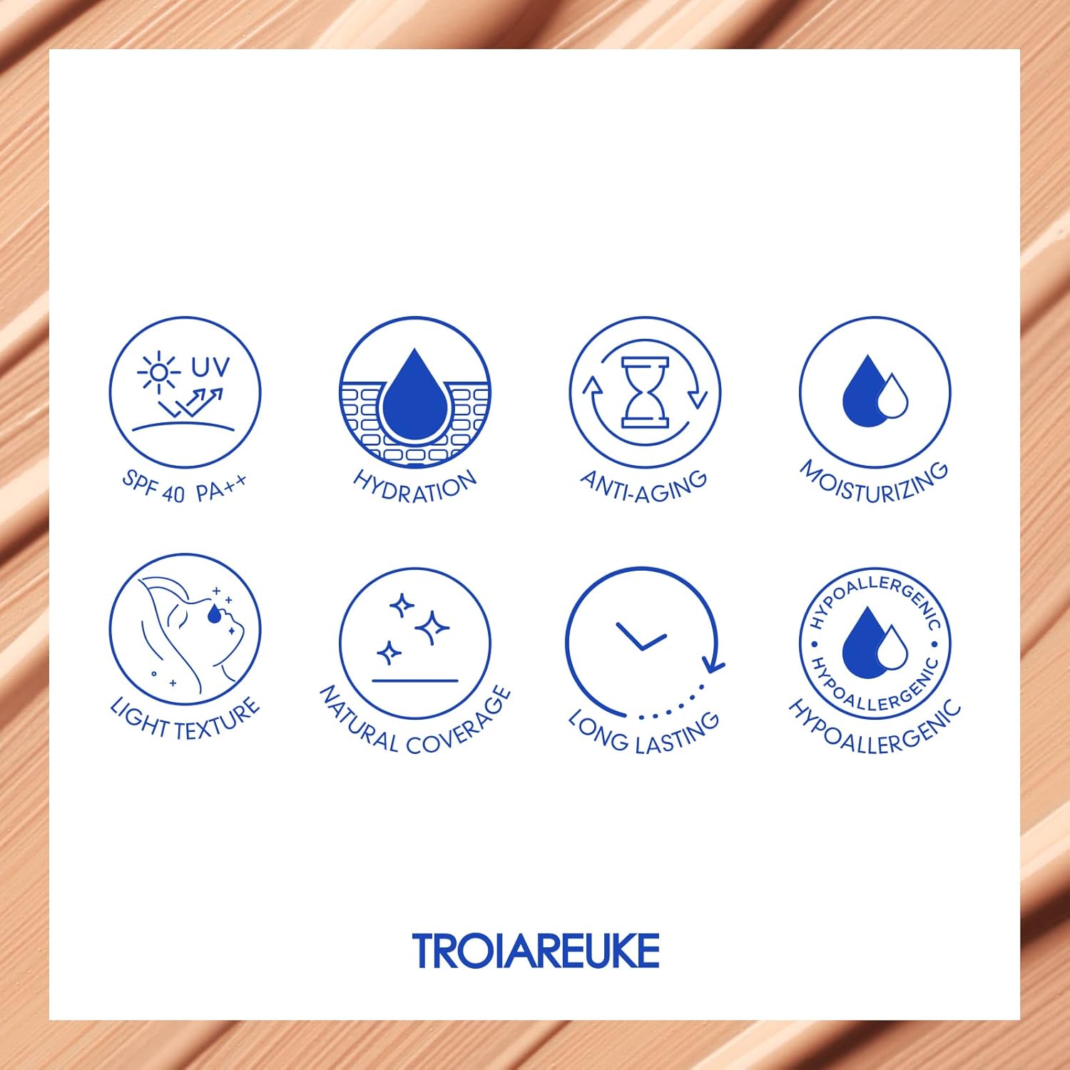 TROIAREUKE H+ Formula Aesthetic BB Cream SPF50+ PA+++ for Oily Skin 30ml - Image 5