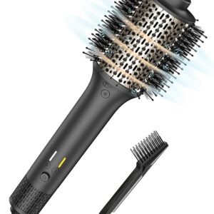 Blow Dryer Brush, TYMO High-Speed Hair Dryer Brush for Fast Dry and Style, Hot Air Blowout Brush, One Step Volumizer with 200M Negative Ion for Smooth, Frizz-Free