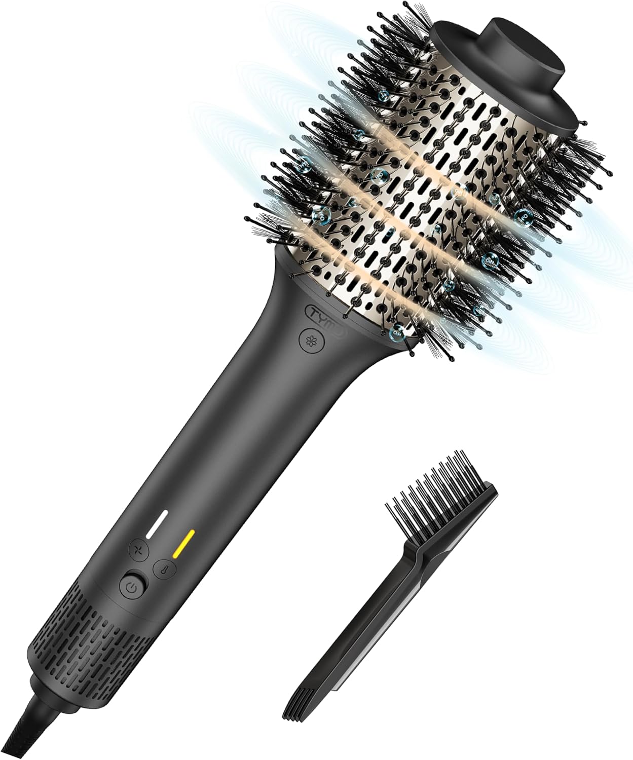 Blow Dryer Brush, TYMO High-Speed Hair Dryer Brush for Fast Dry and Style, Hot Air Blowout Brush, One Step Volumizer with 200M Negative Ion for Smooth, Frizz-Free