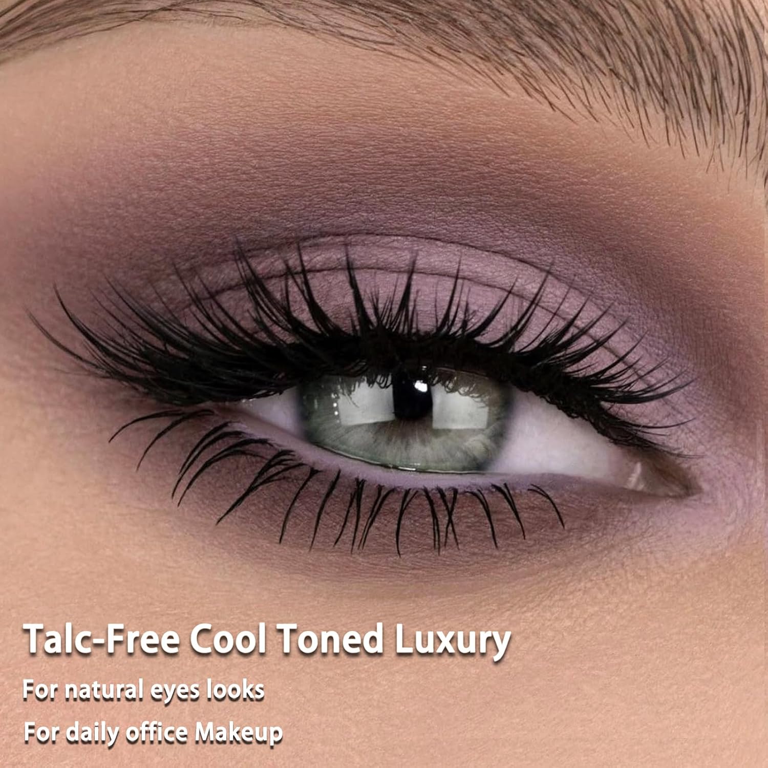 Afflano 12 Shade Cool Tone Matte Eyeshadow Palette for Brown Eyes - Image 2