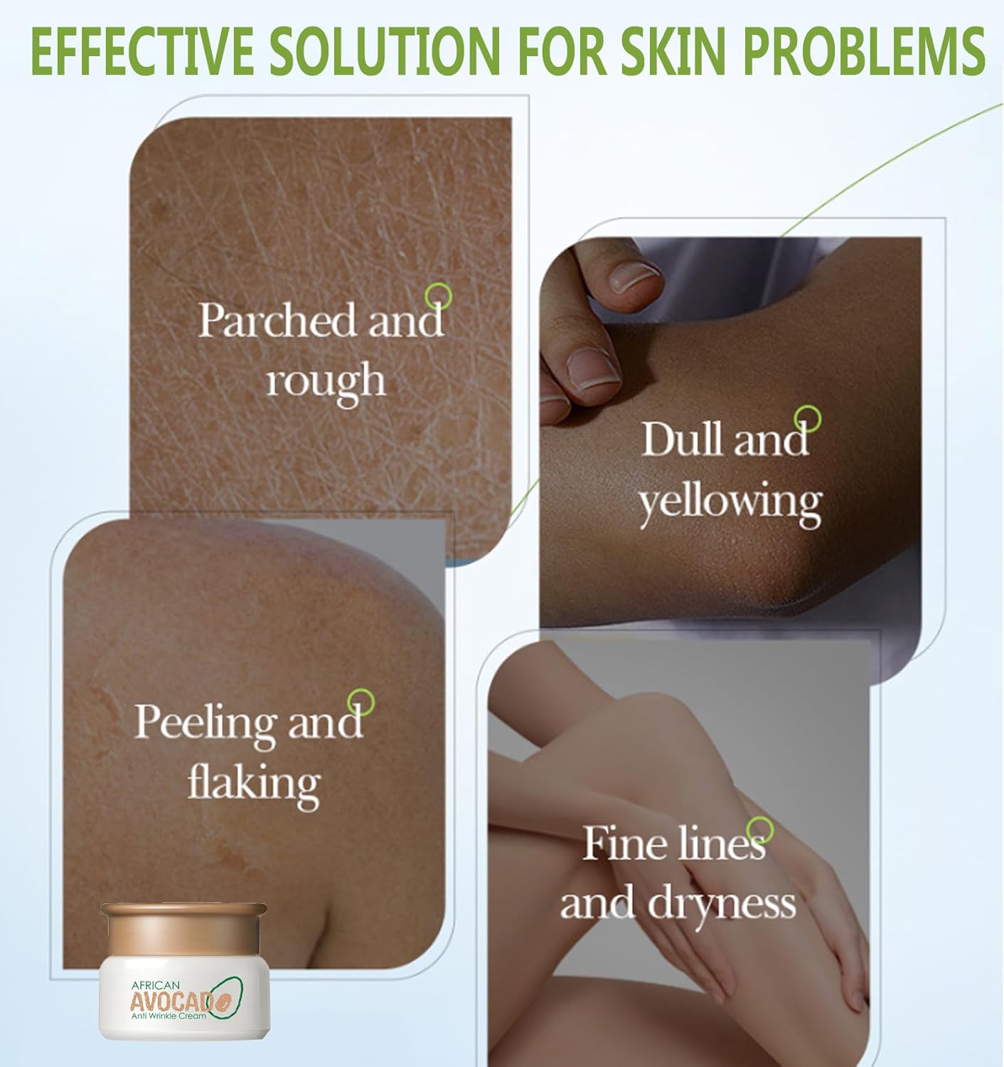 Avocado Daily Hydrating Face Cream 4 oz Lightweight Nourishing Lotion for Dry Skin - Image 3