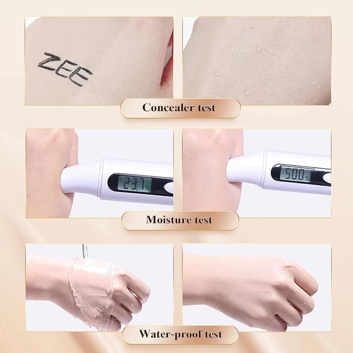 Buff Beige Mushroom Head Air Cushion CC Cream Foundation for Mature Skin 30ml - Image 6