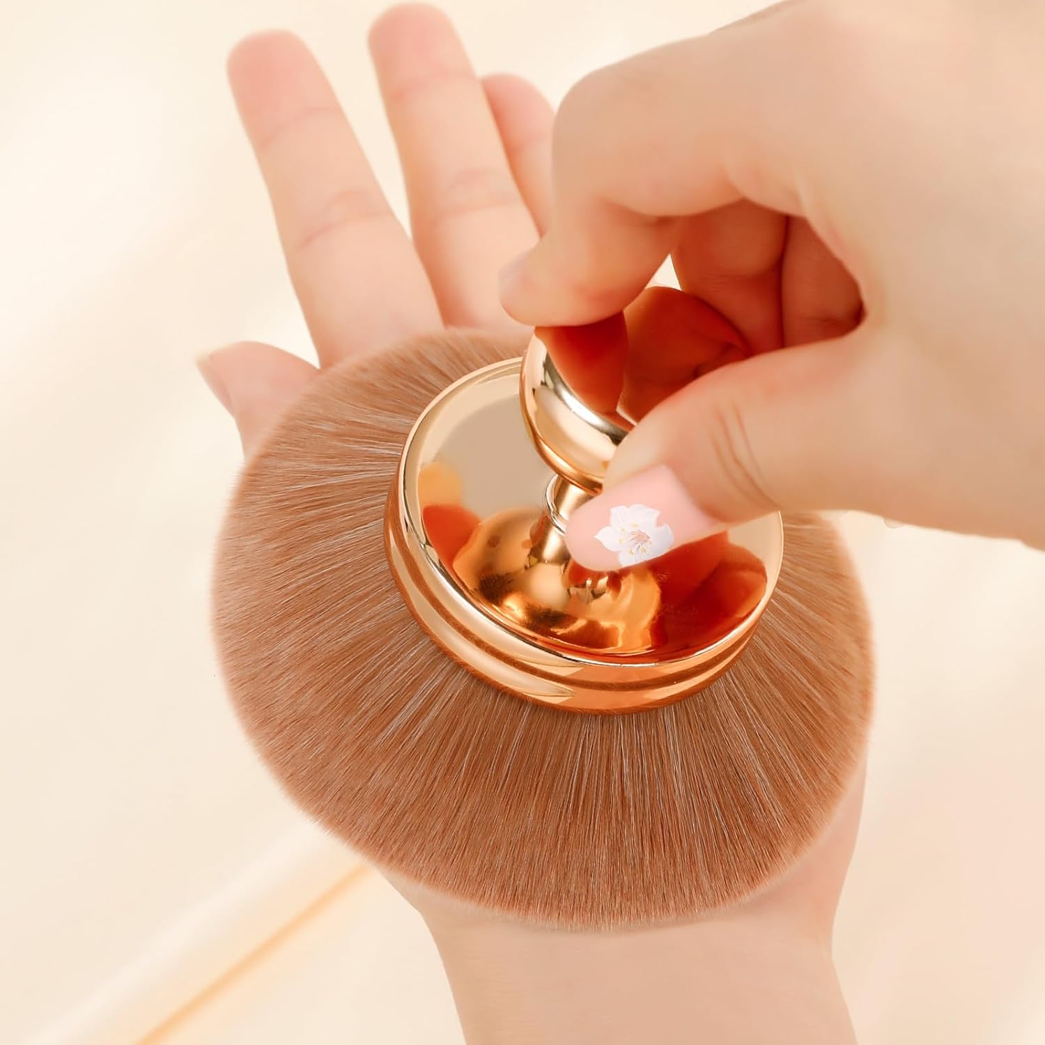 Docolor Extra Large 3 Inch Soft Synthetic Hair Body Makeup Brush for Self Tanner - Image 6